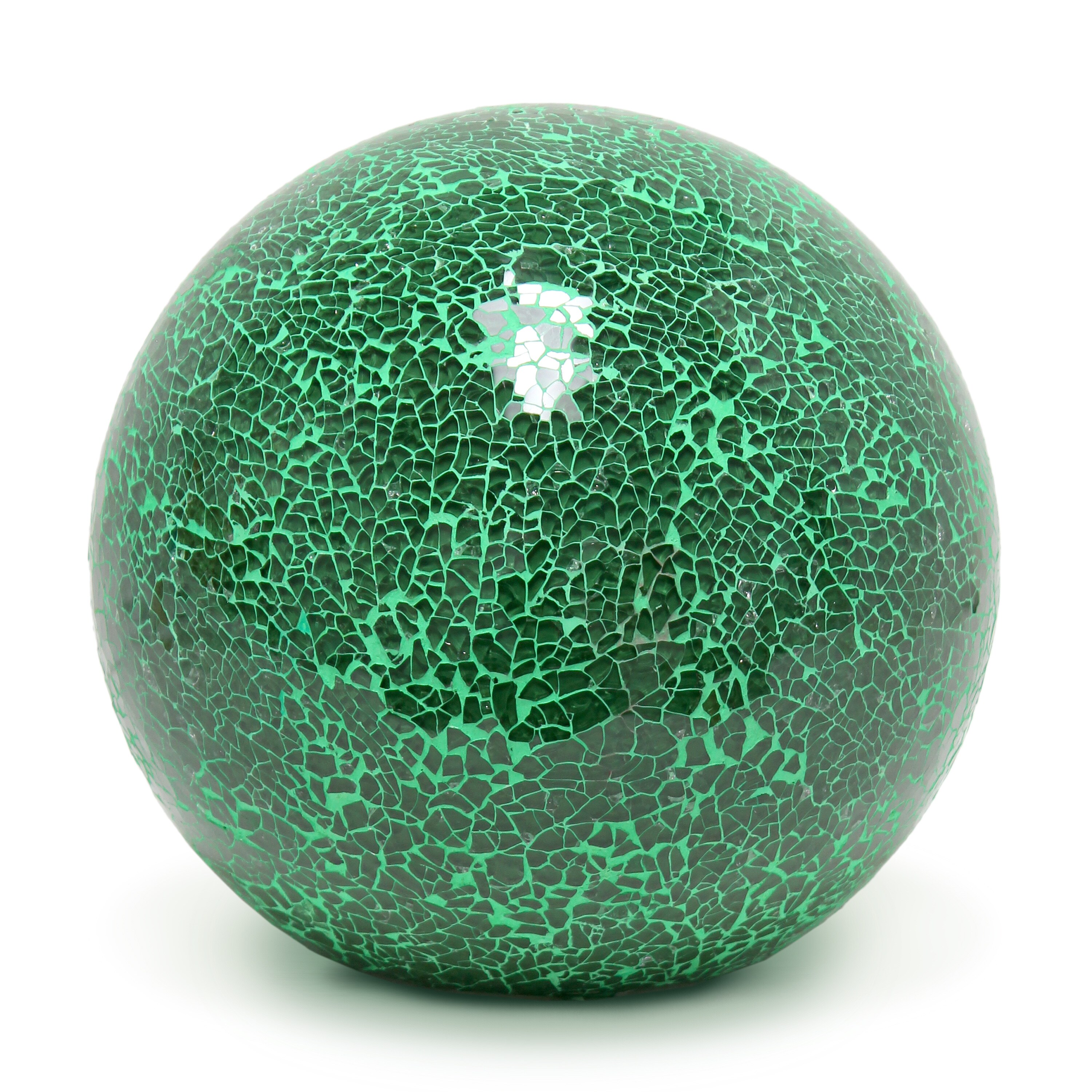 Creekwood Home CWT-2037-GR 7.75-in Green LED Table Lamp with Resin Shade