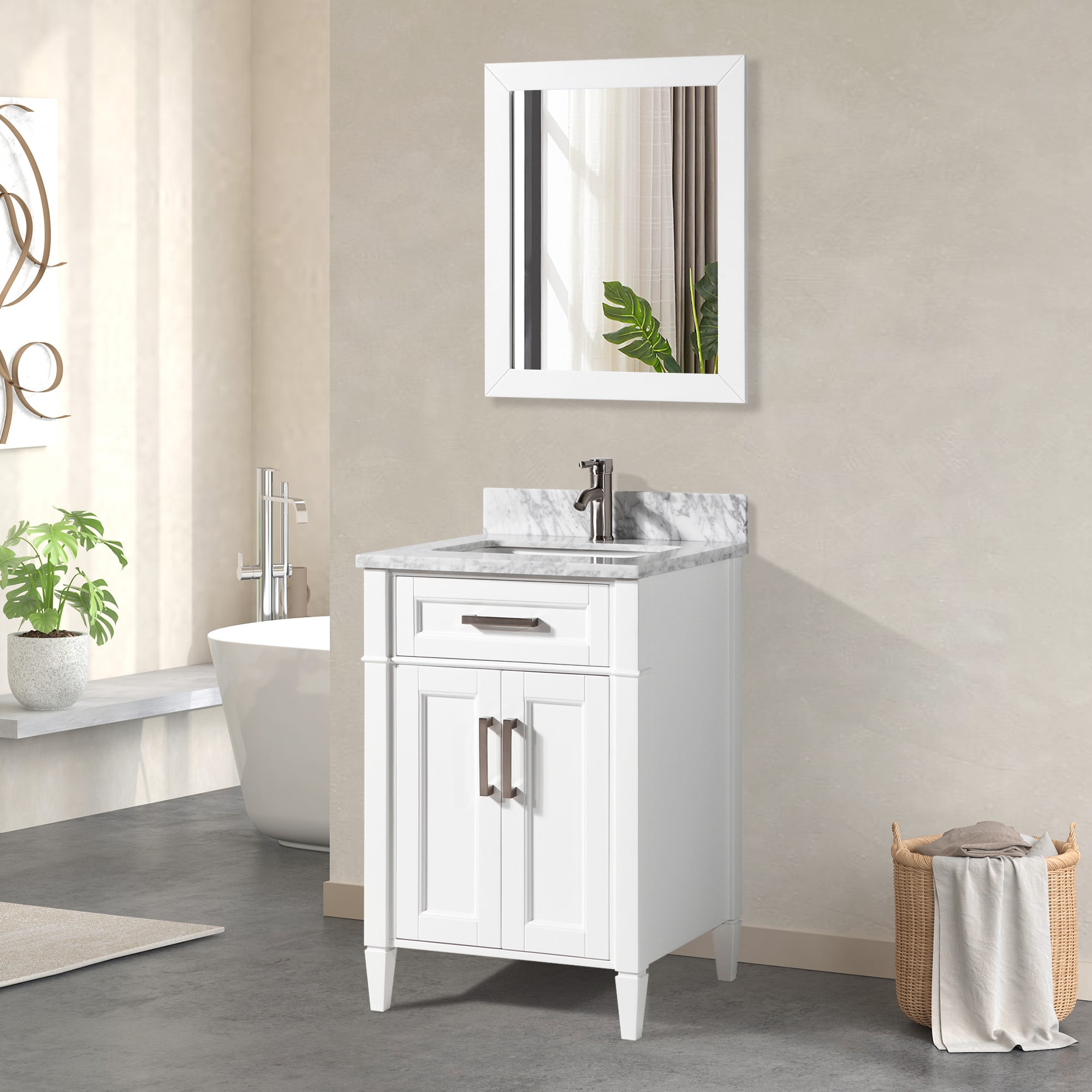 Vanity Art VA2024-W Bath-Vanity-Combo - View #2