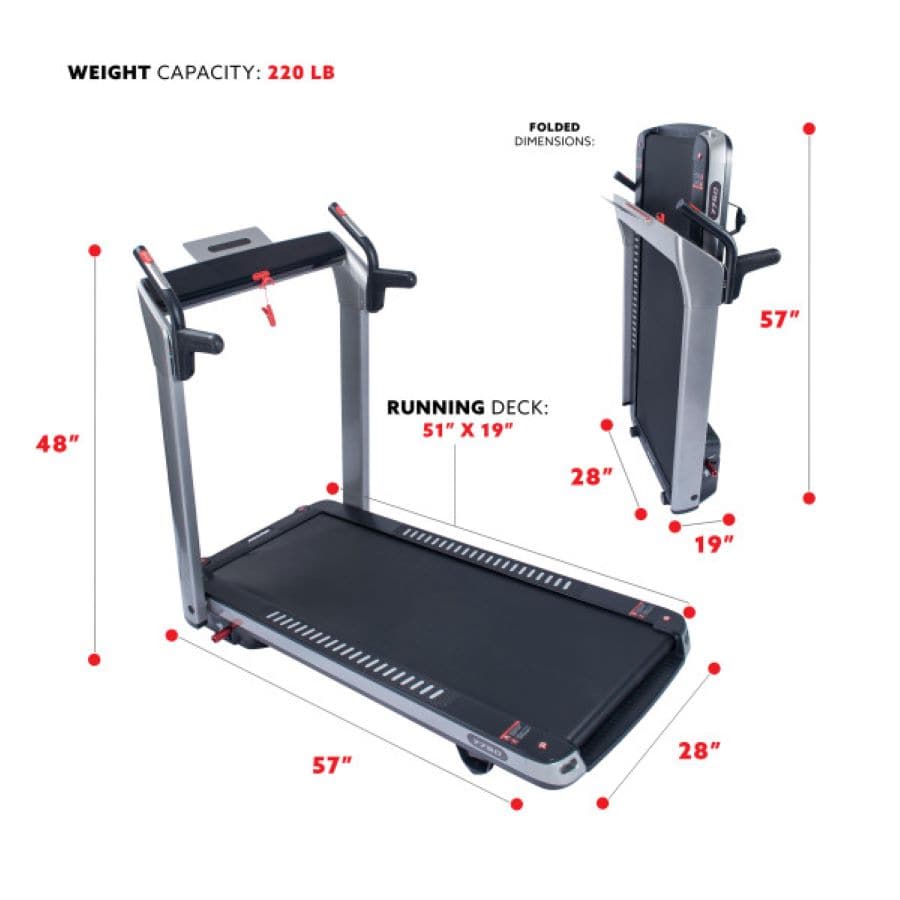 Sunny Health & Fitness 7750 treadmills - View #7