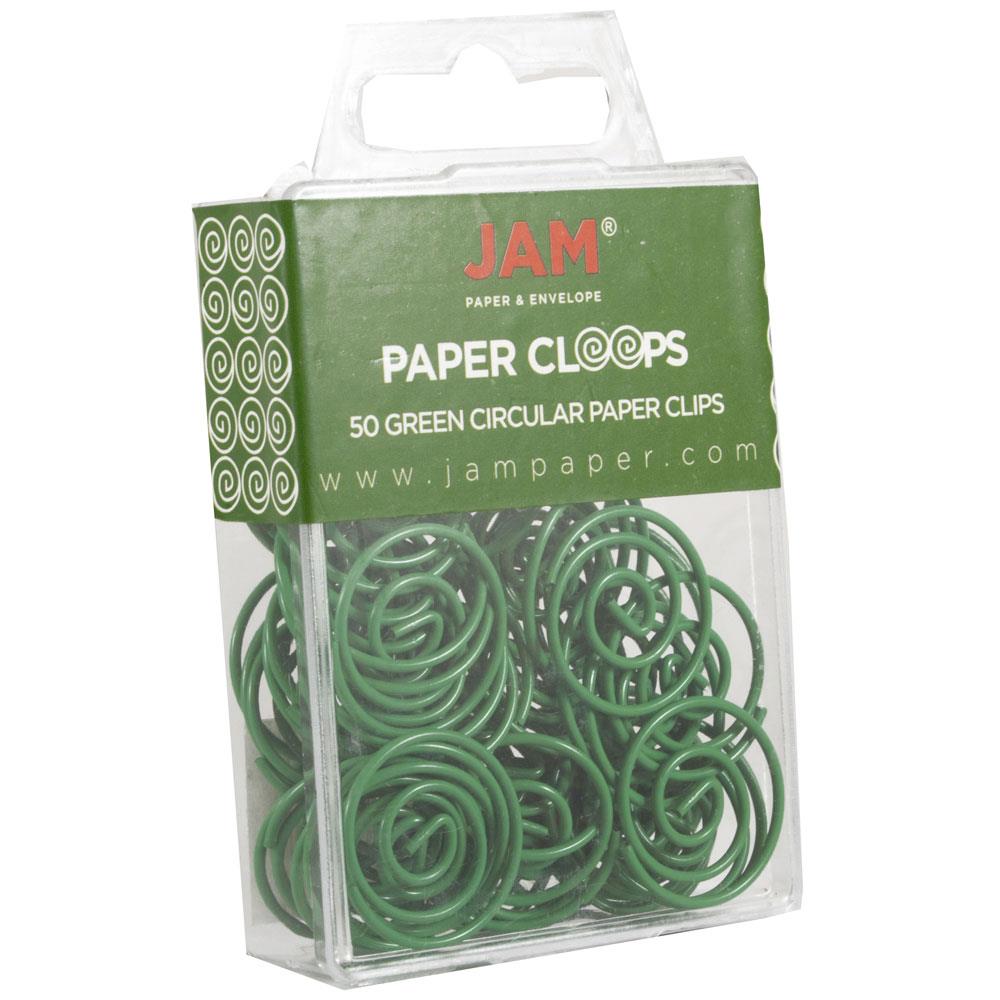 Jam Paper 50 Pack 1 In Green Safety Pinclip In The Specialty Fasteners And Fastener Kits 