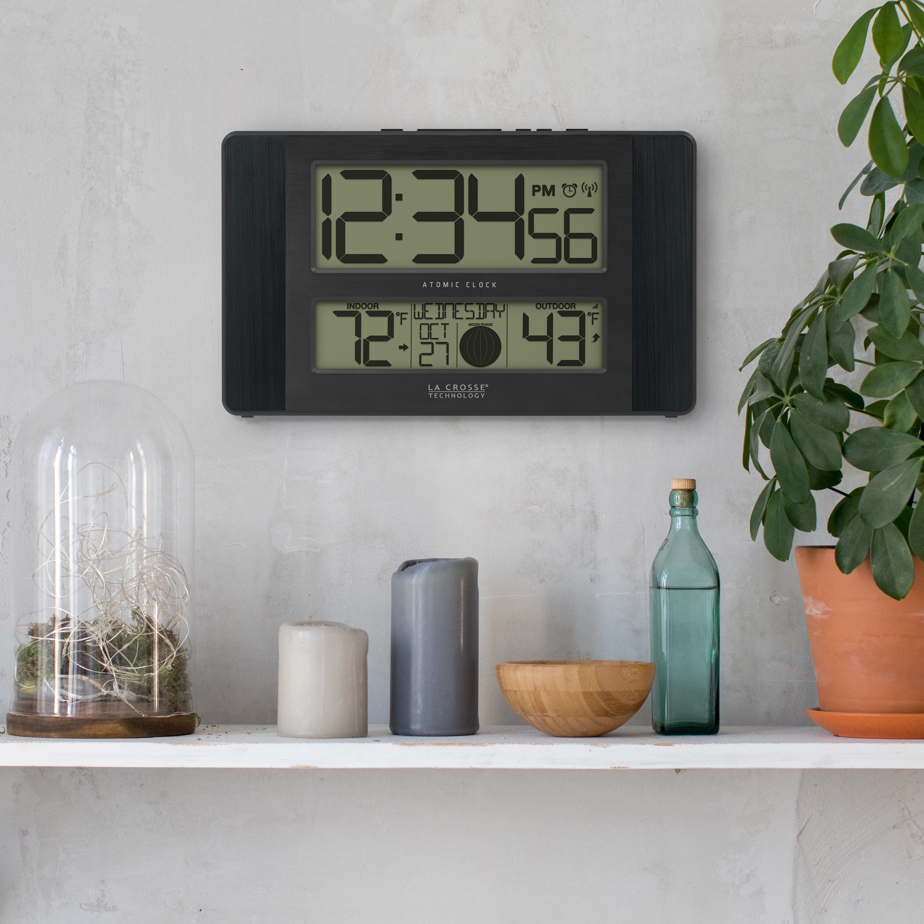 La Crosse Technology 513-1417BS Indoor-Outdoor-Clocks - View #7