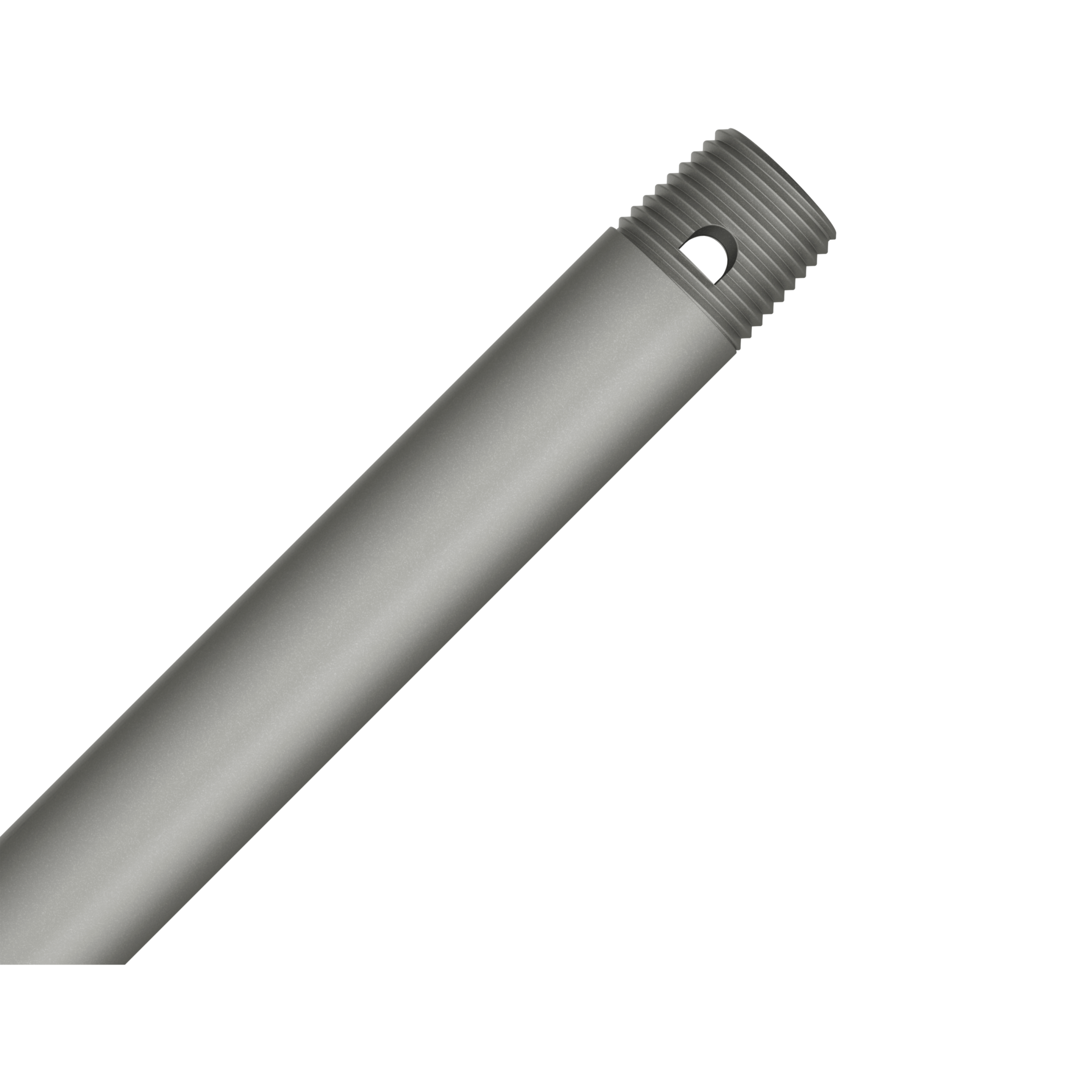 Hunter 99302 18-in Matte Silver Steel Indoor Ceiling Fan Downrod