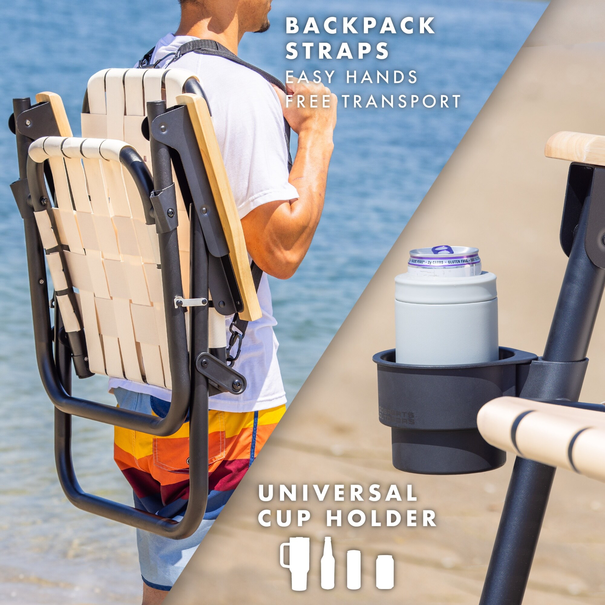 GoSports 810151121567 Beach-Camping-Chairs - View #3