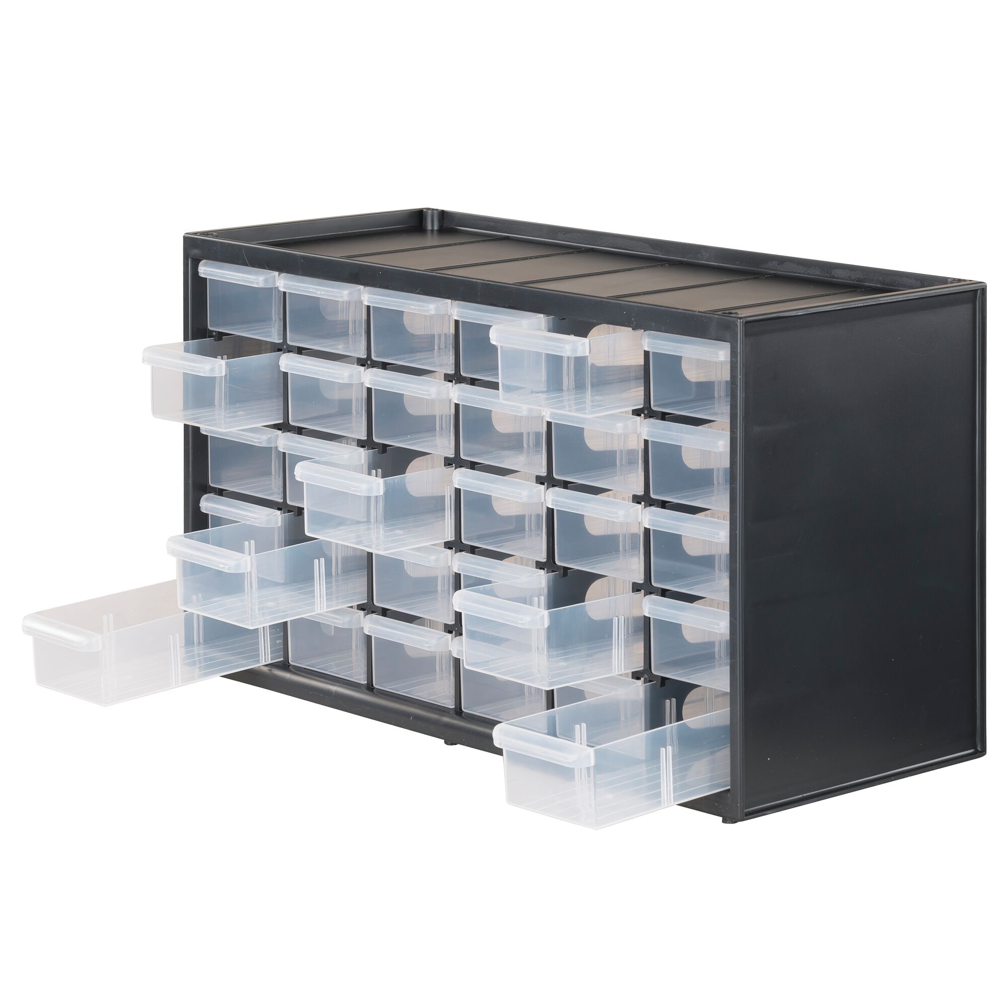 36 WIDE SMALL PARTS STORAGE & SECURITY CABINETS, Size O.D. W x D x H: 36 x  24 x 72, Bins: (96) 4 x 5 x 3, Drawers: Bins - (112) 12