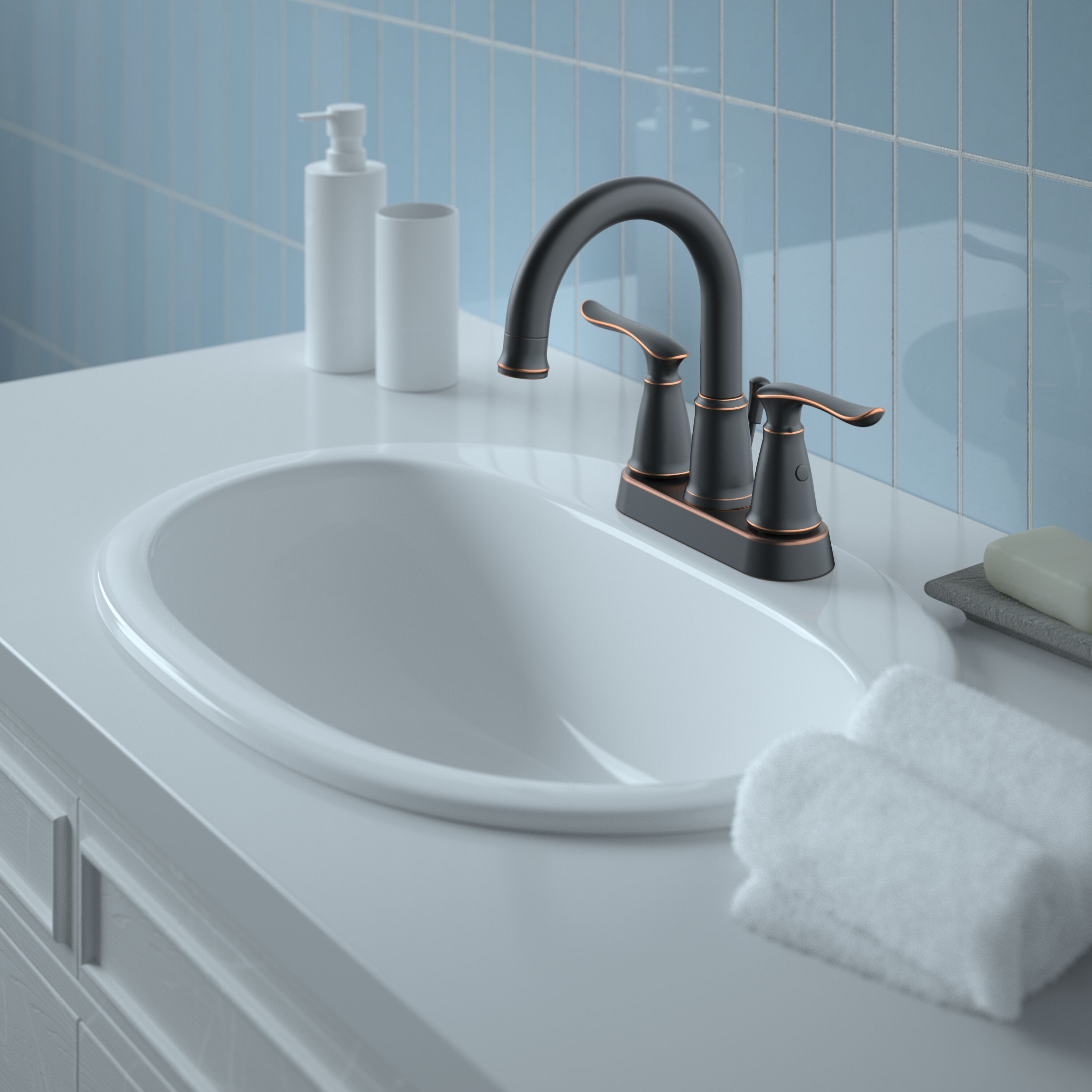 Project Source F51A1140OB Lavatory-Faucets - View #4
