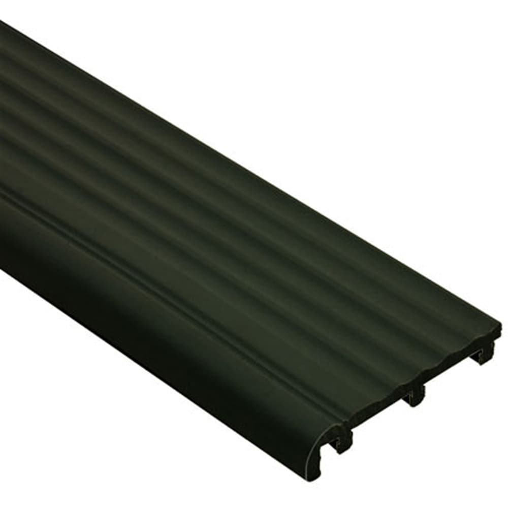 Schluter Systems PEA52/GS Trep-B 2.063-in W x 98.5-in L Black PVC Stair nose Tile Edge Trim