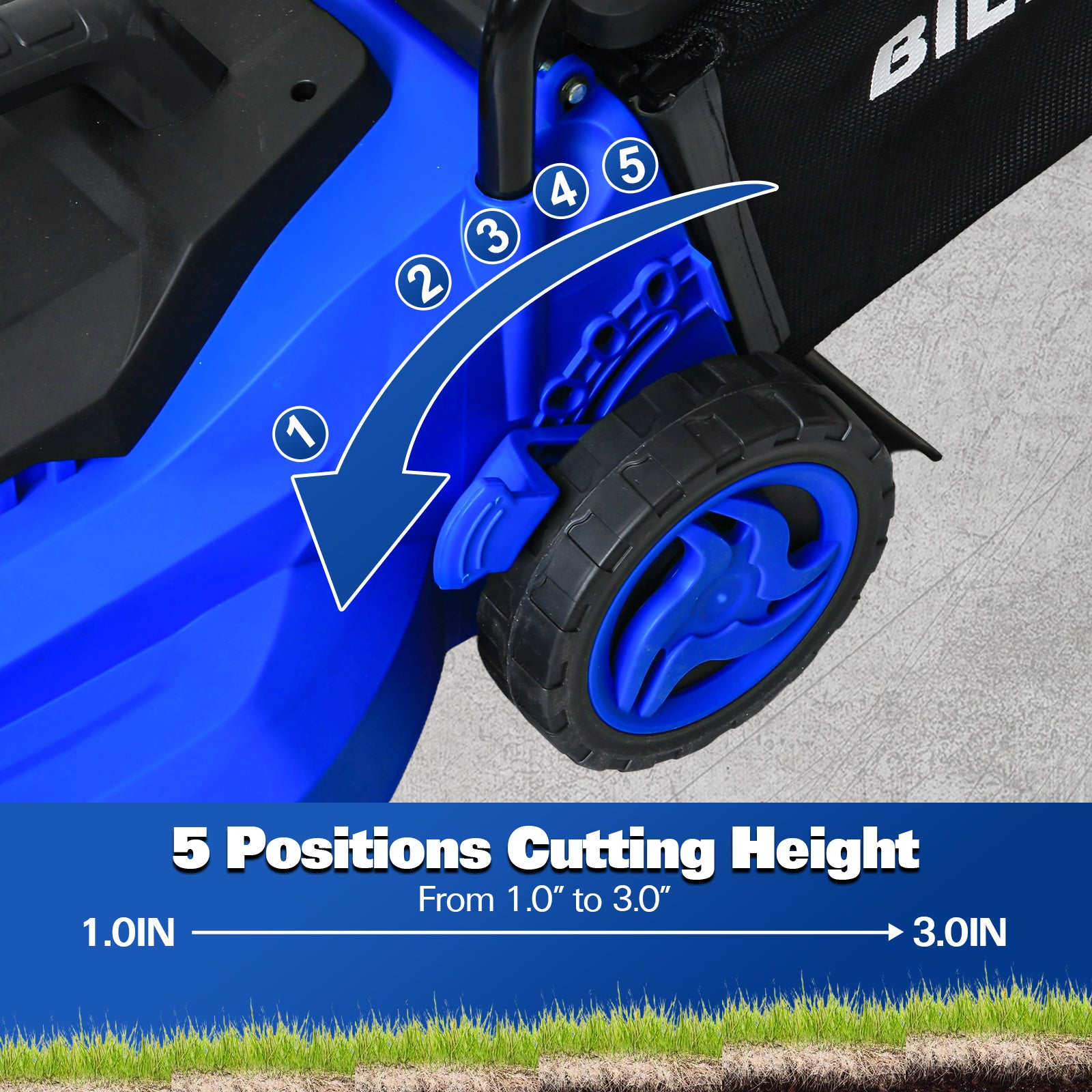 BILT HARD TMA-0567-LBI Push-Mower-Electric - View #8