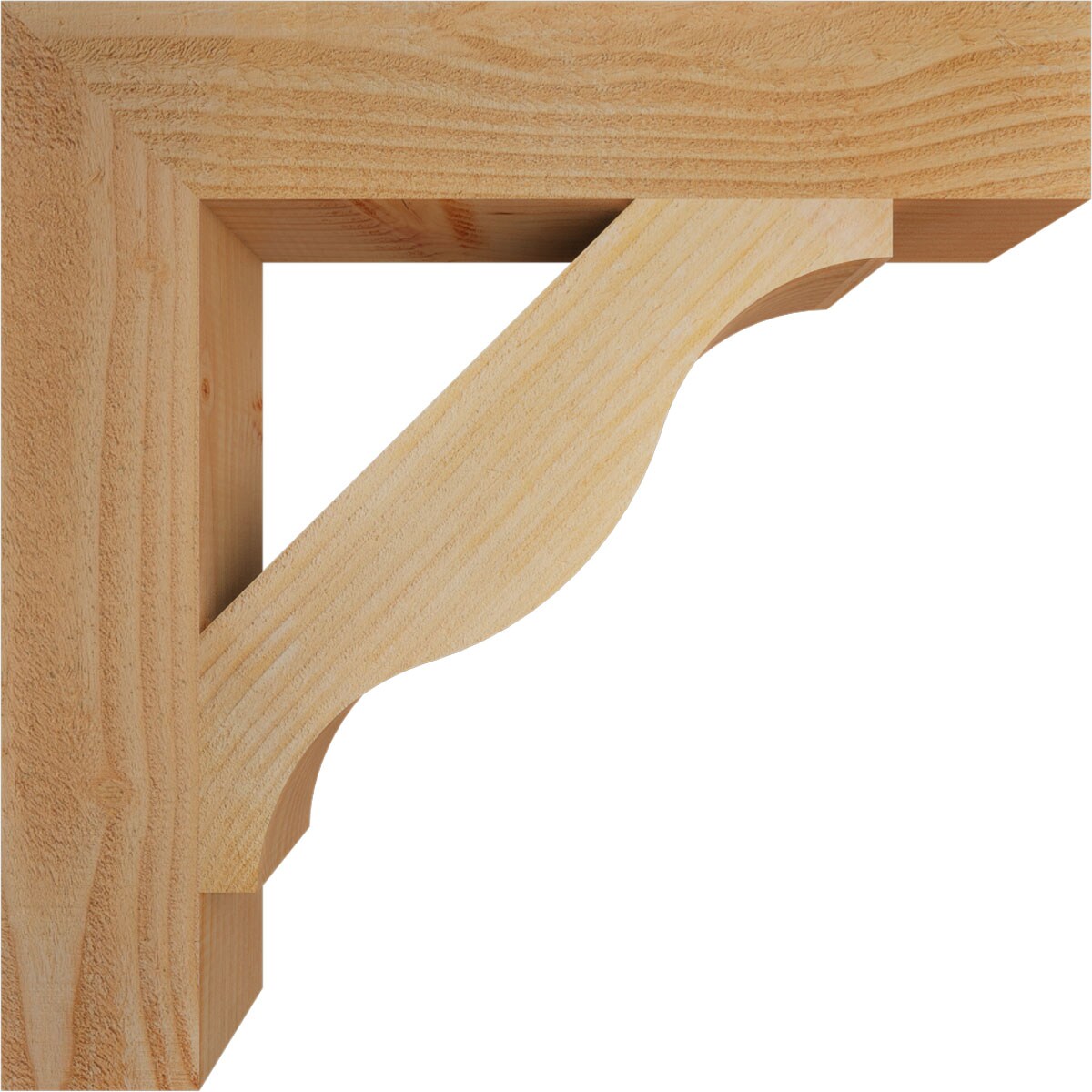 Ekena Millwork BKT04X22X22FST05RDF Exterior-Brackets-Braces - View #3