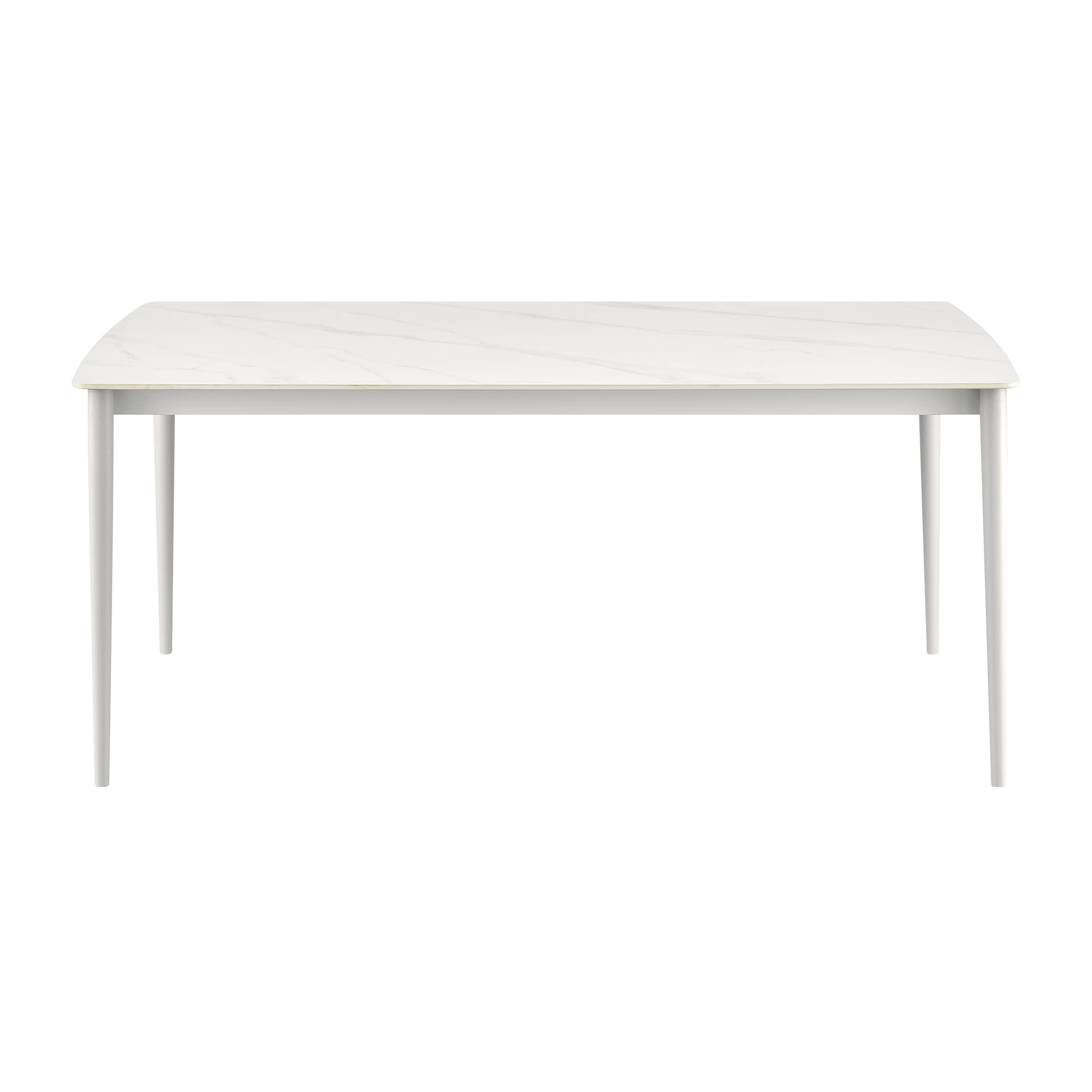 Rhodes Light Gray Aluminum 7-Piece Outdoor Dining Set