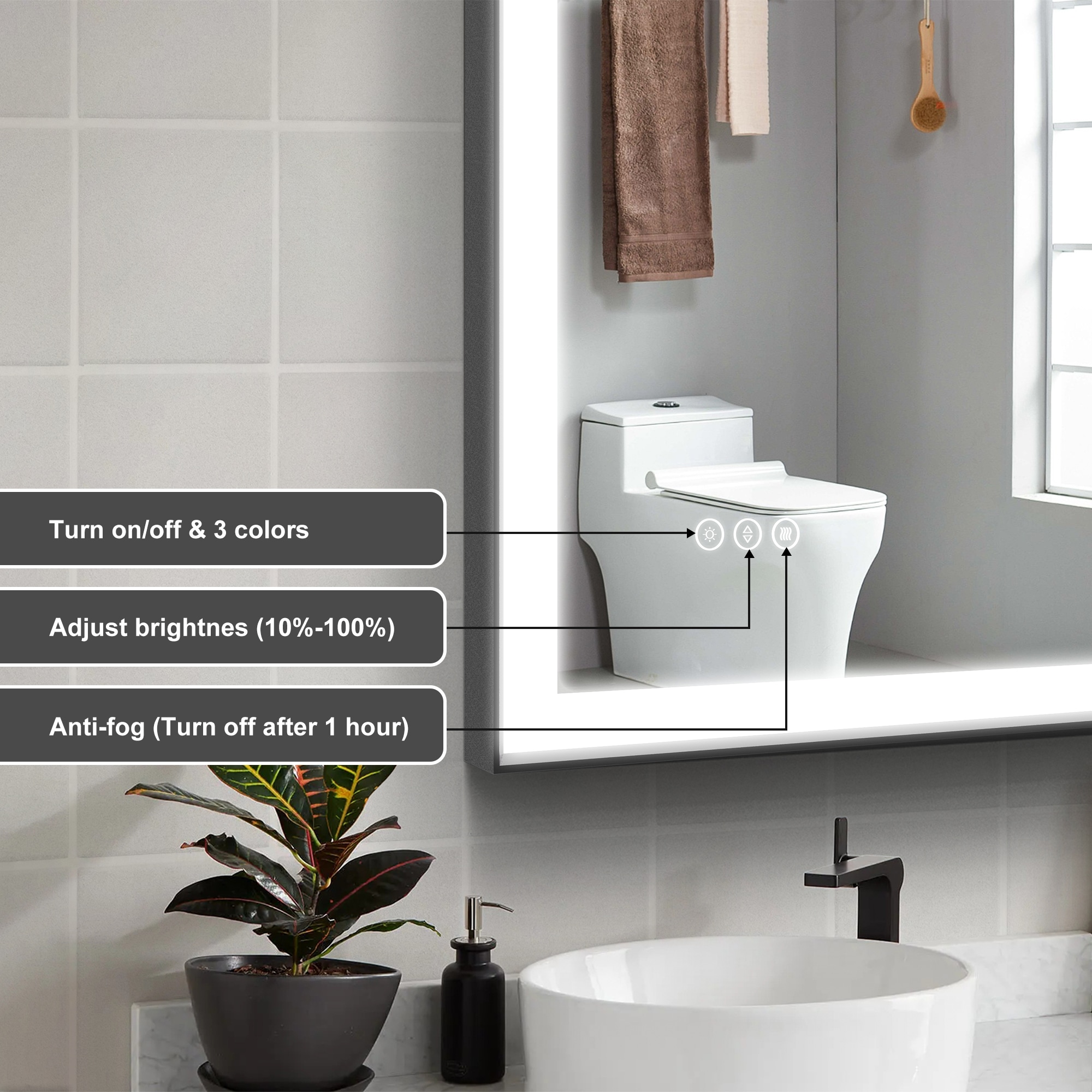 Maxax MS02-3248-ZZ Framed-Bath-Mirrors - View #11