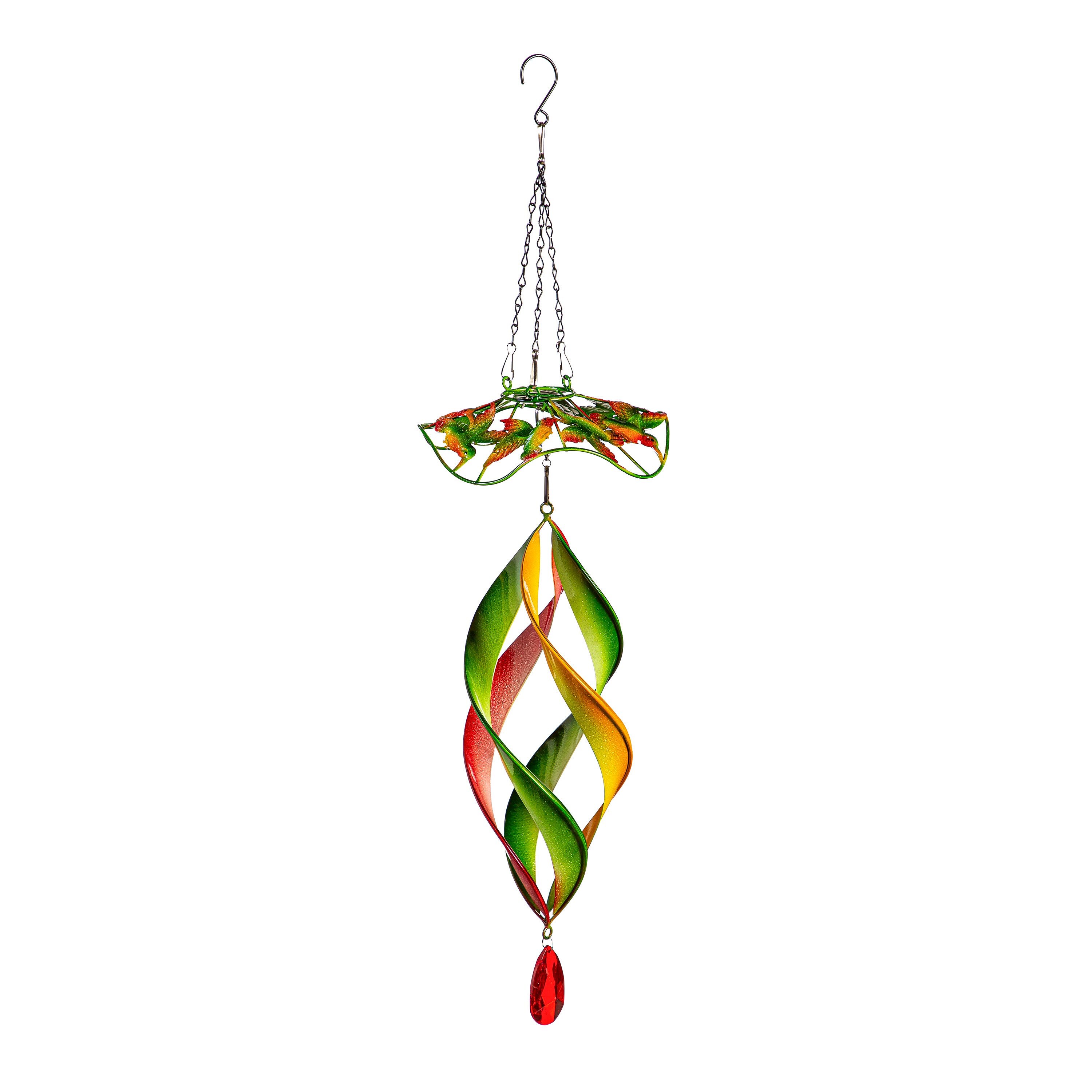 Evergreen Multi-color Aluminum Wind Spinner #47M5873