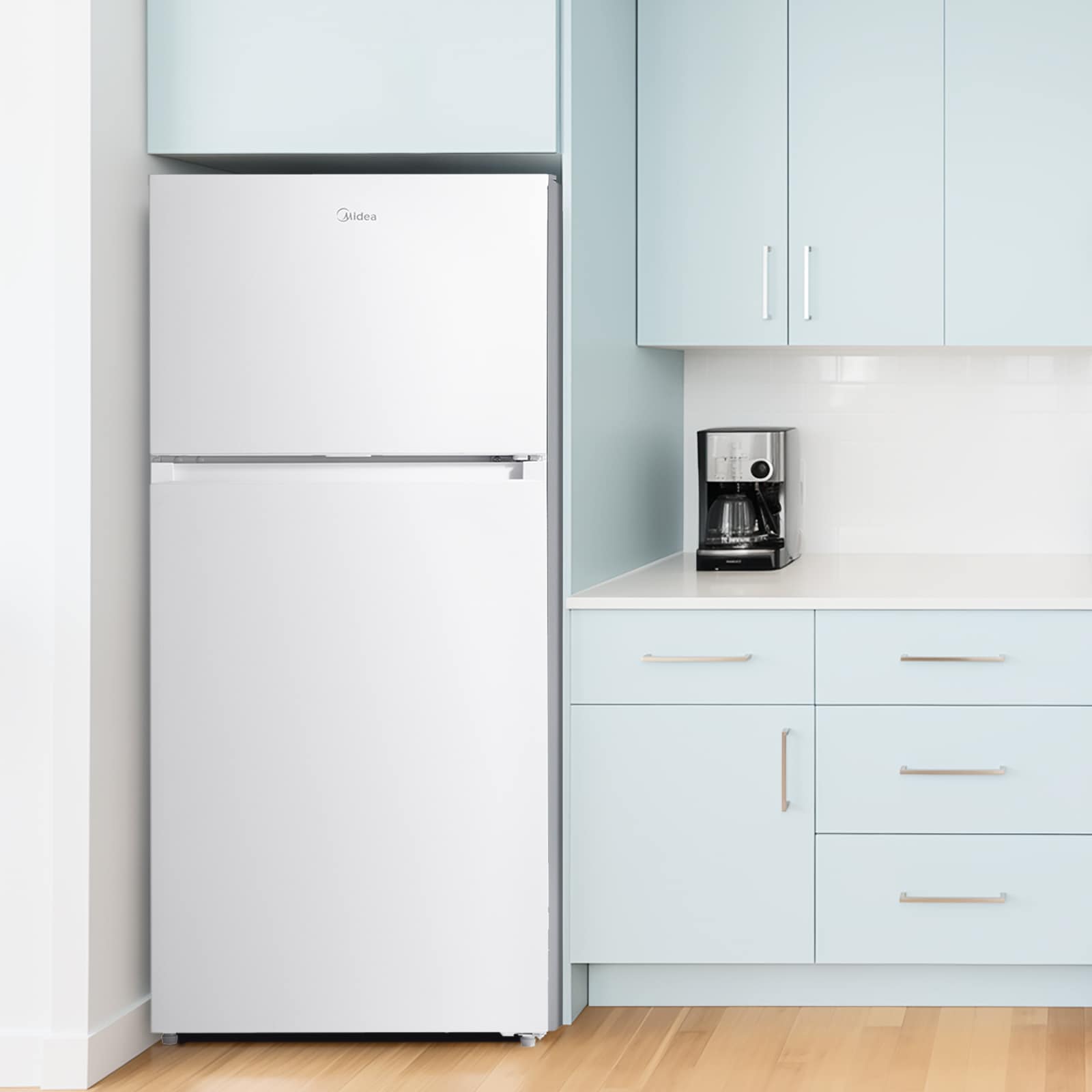 Midea MRT14D2BWW Top-Freezer-Refrigerators - View #15