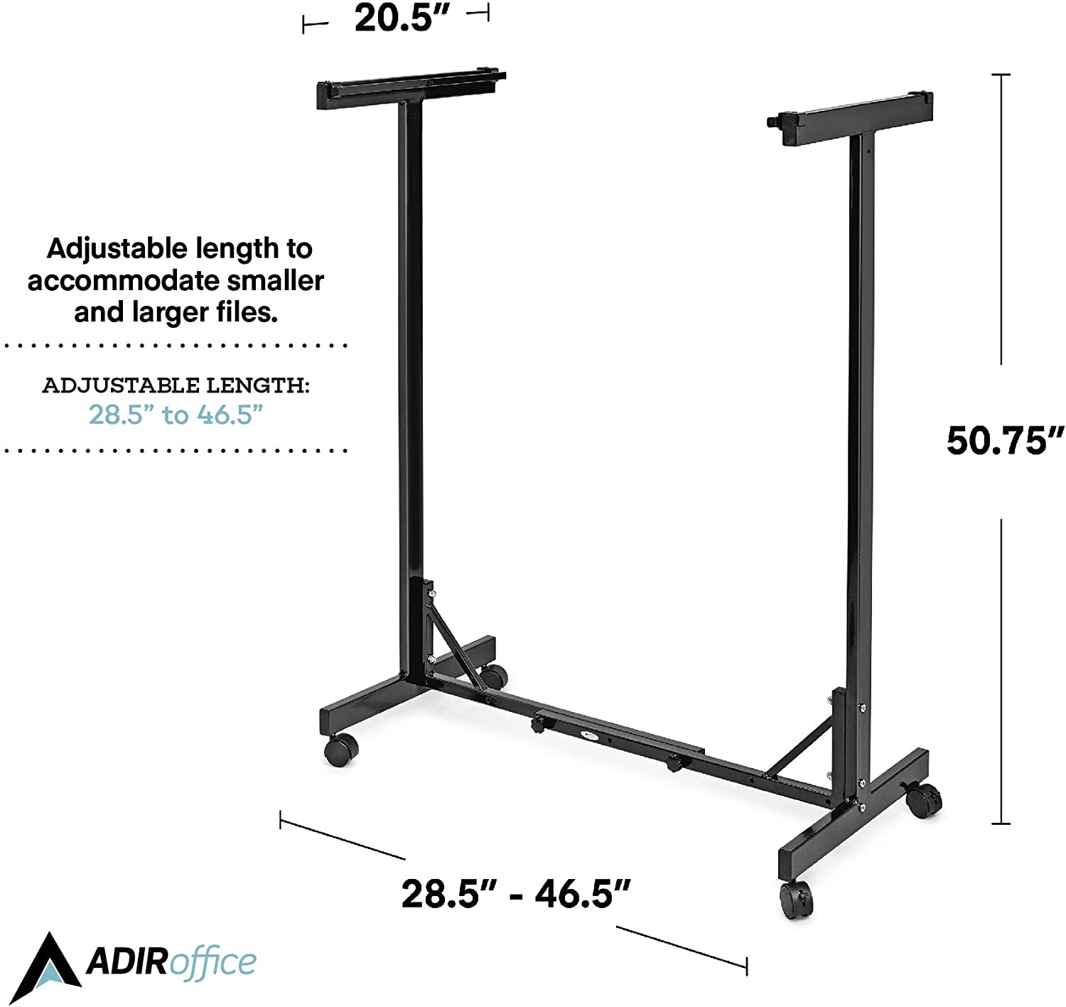 AdirOffice 615-BLK-KIT1 Office-Accessories - View #6