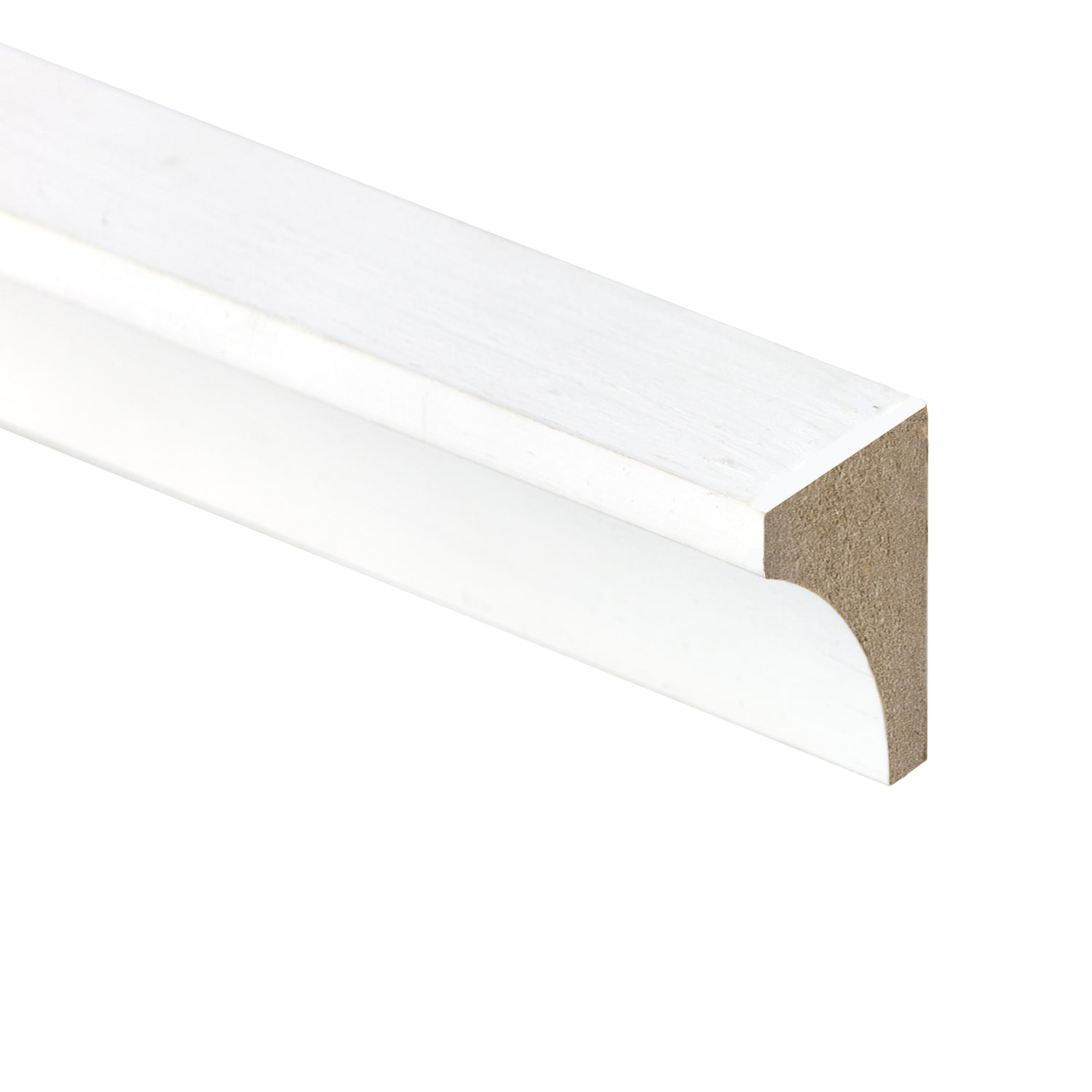 allen + roth L041505W8 Craftsman 1-in x 8-ft Painted MDF Cove Moulding