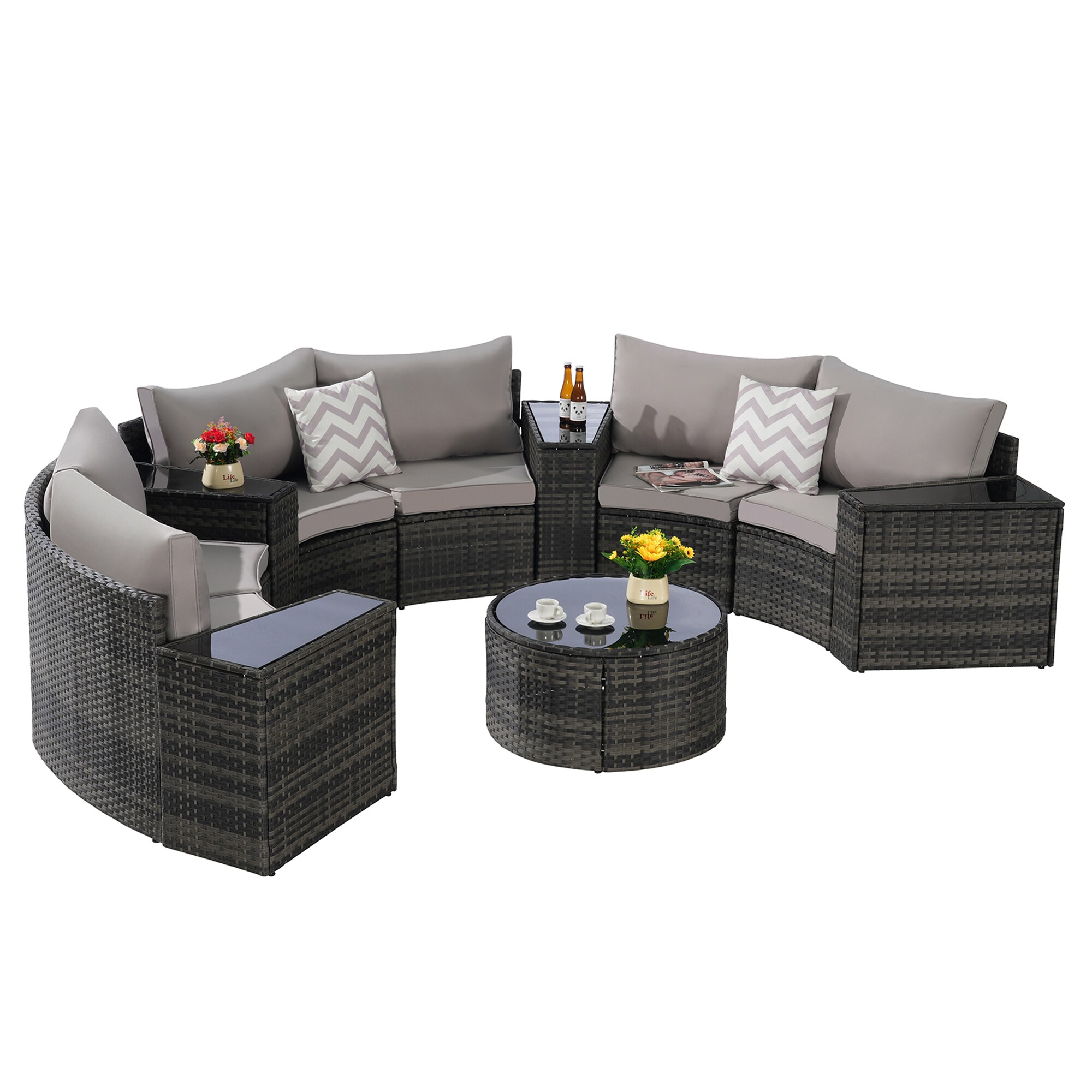 SINOFURN SYB670030LG Patio-Sofas-Daybeds - View #4