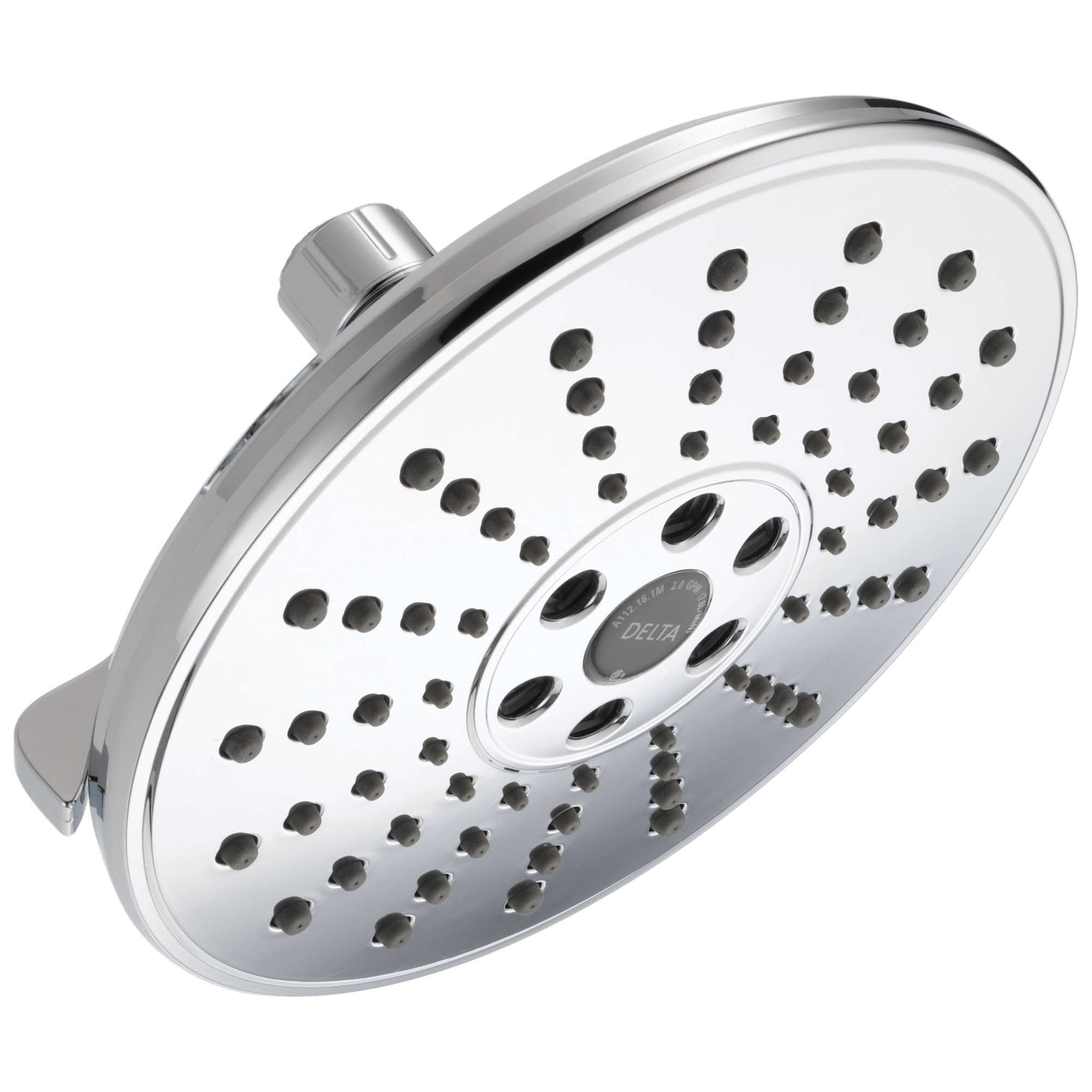 Delta Universal Showering Components Chrome 3-Spray Rain Shower Head 1. ...