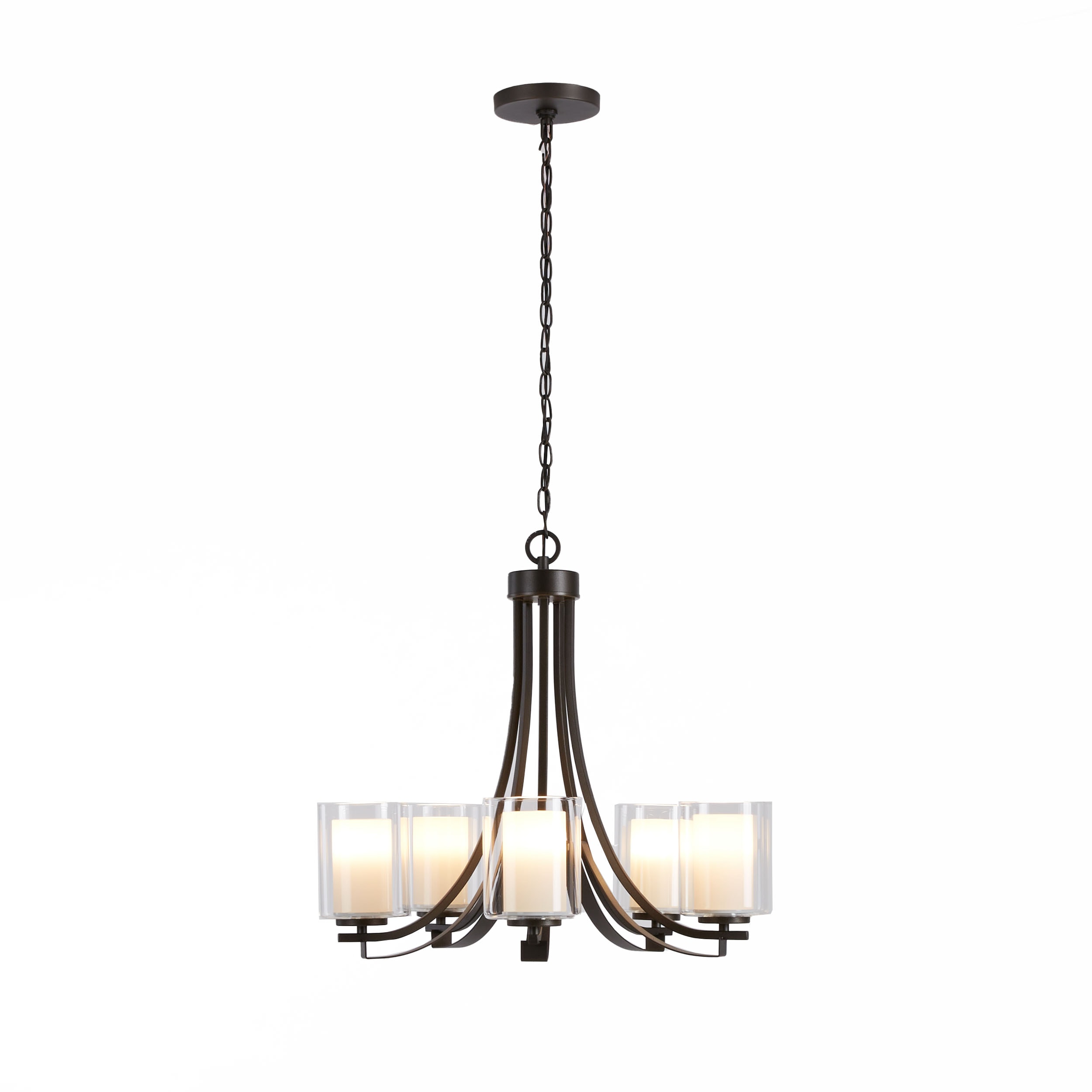 Minka Lavery Parsons Studio 5-Light Matte Bronze Modern/Contemporary ...