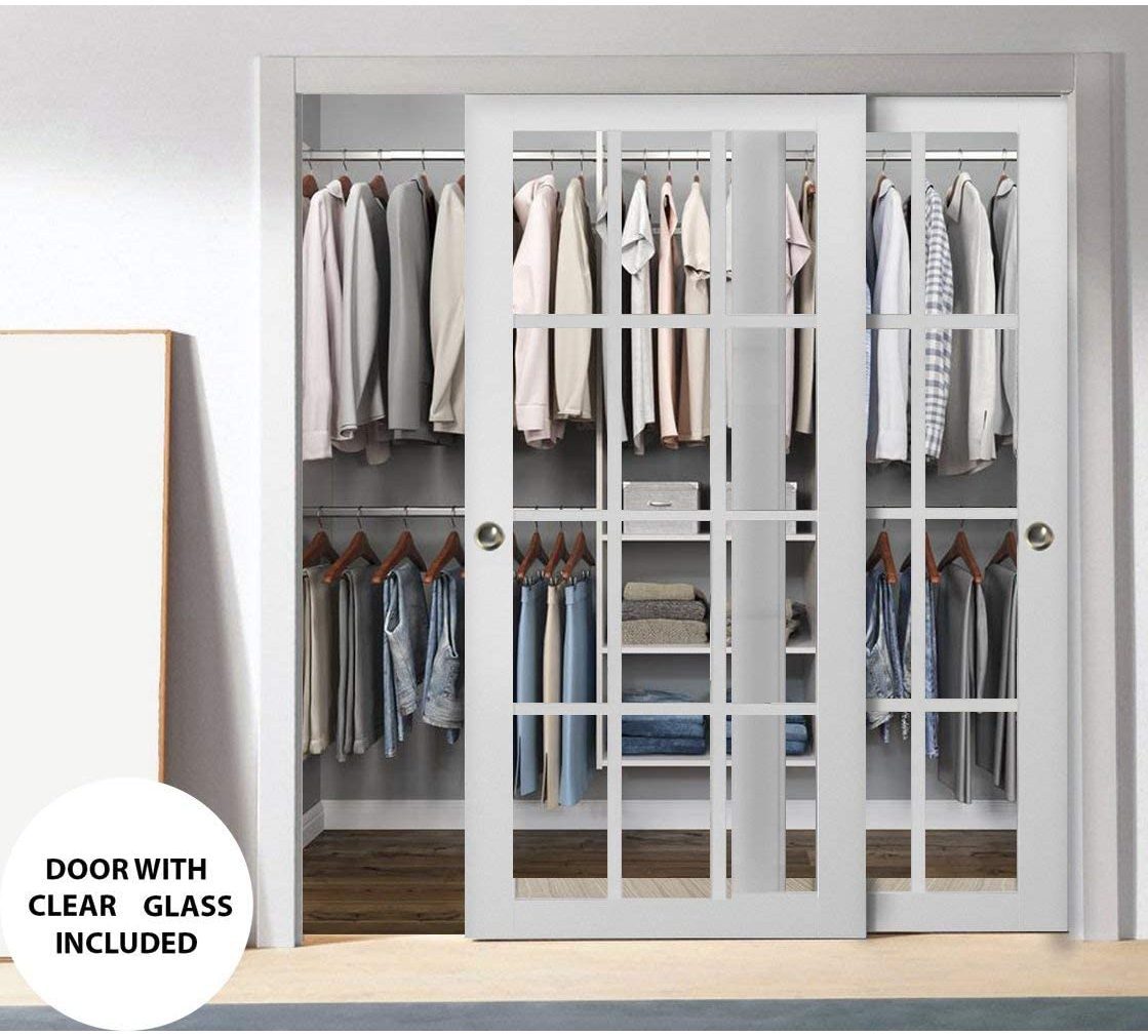 SARTODOORS FEL3355DBD-BEM-8496 Bifold-Sliding-Closet-Doors - View #5