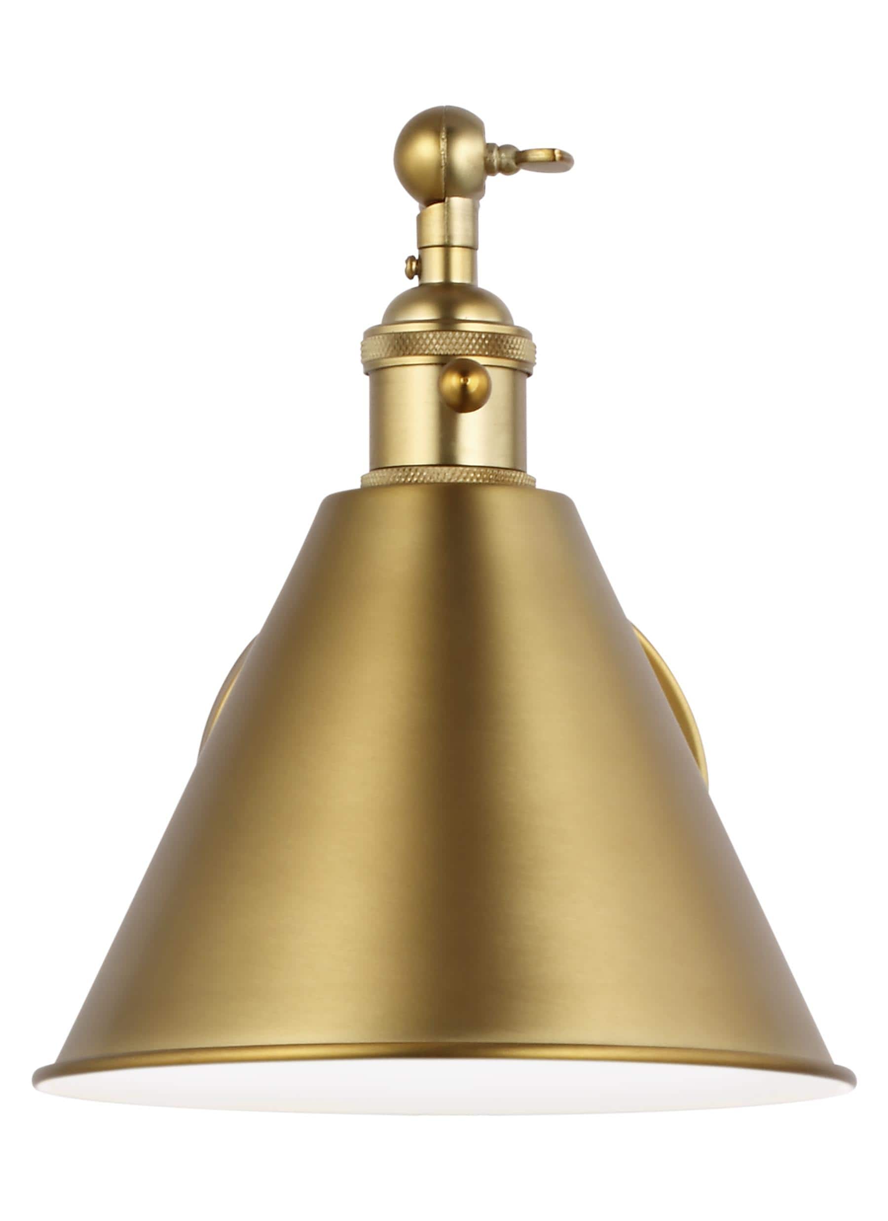Brass Wall Sconces at