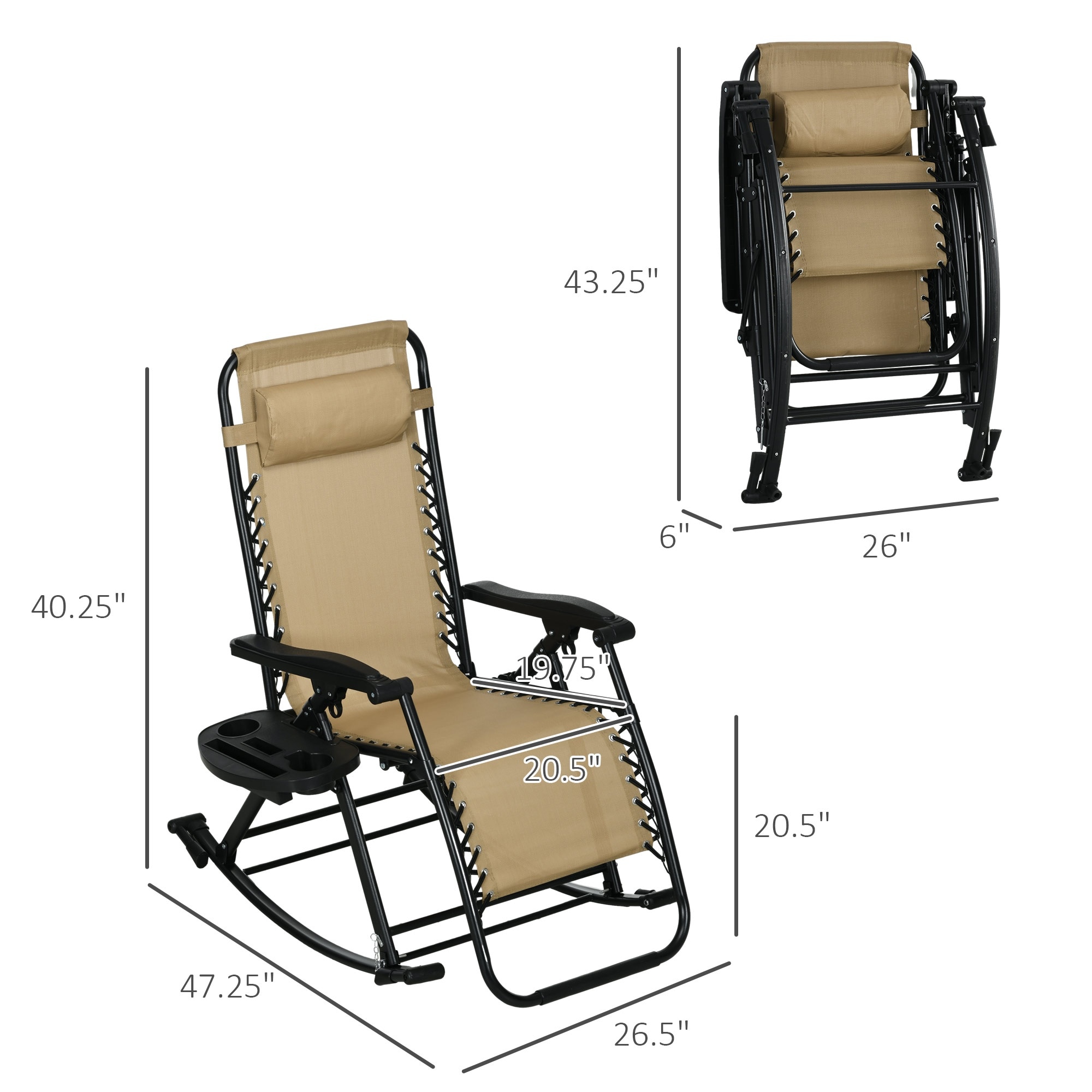 HyperDrop Cart W-W2225P174343 Patio-Chairs - View #3