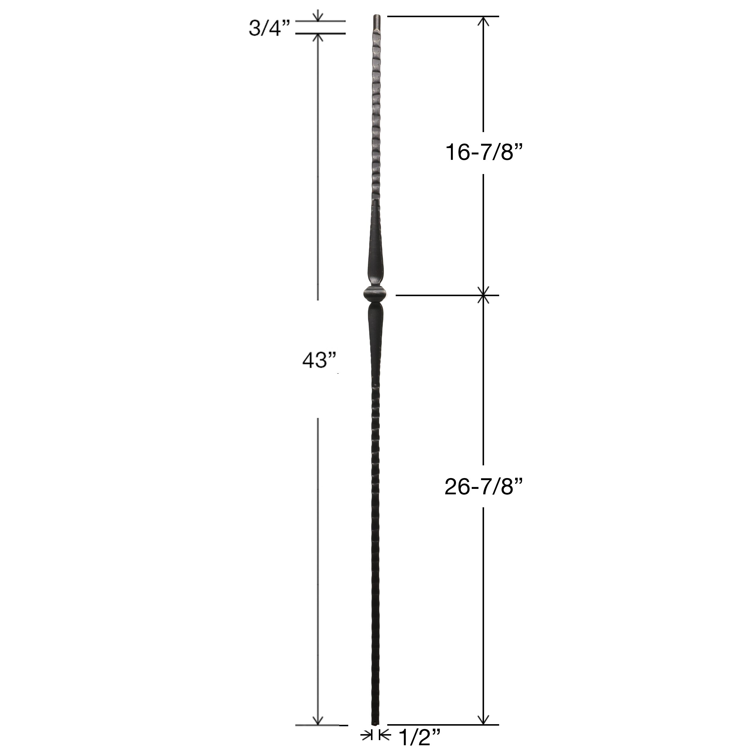 RELIABILT WGT41RB Interior-Stairpart-Balusters - View #5