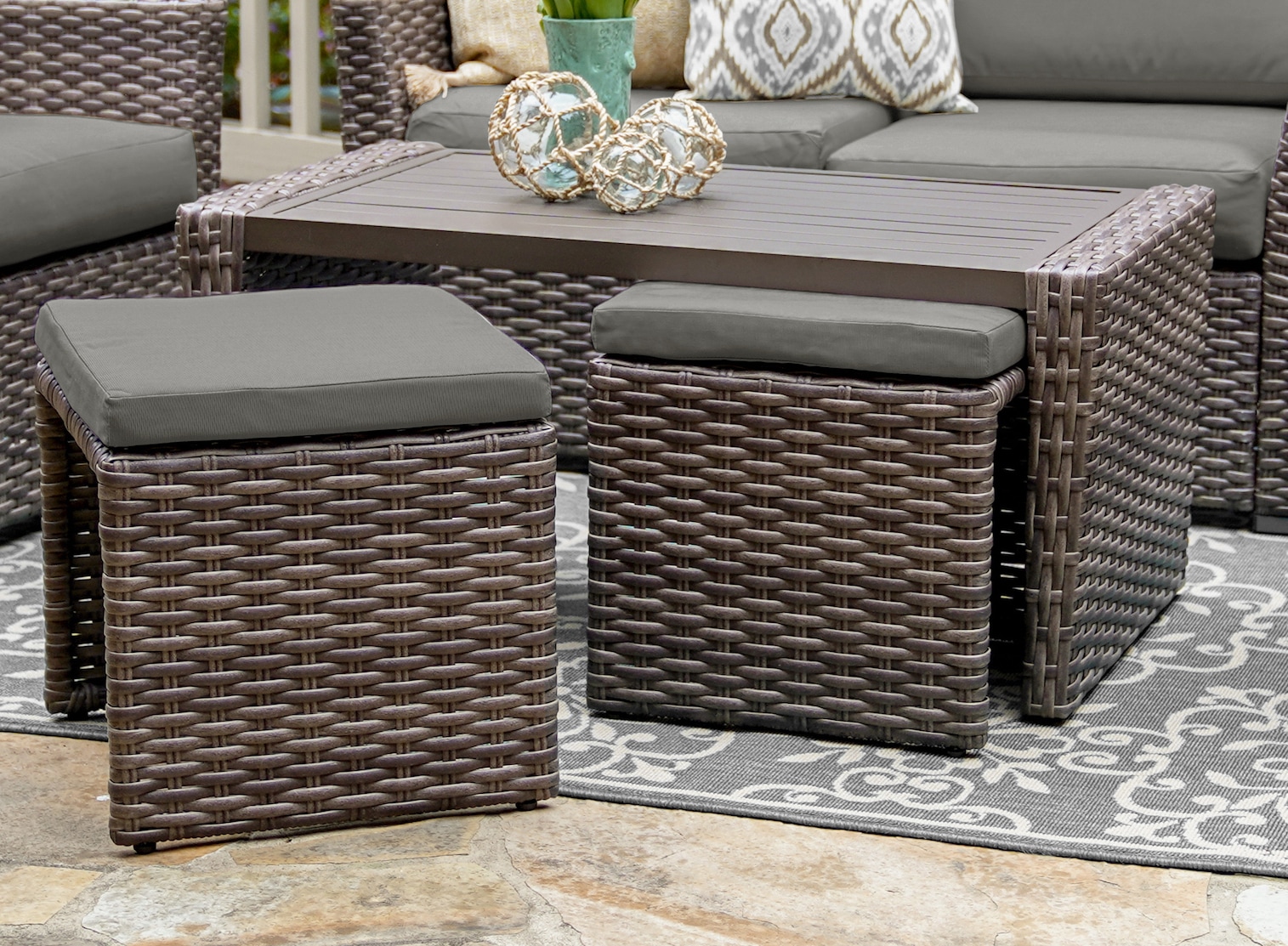 Leisure Made 844019-GRY Patio-Conversation-Sets - View #4