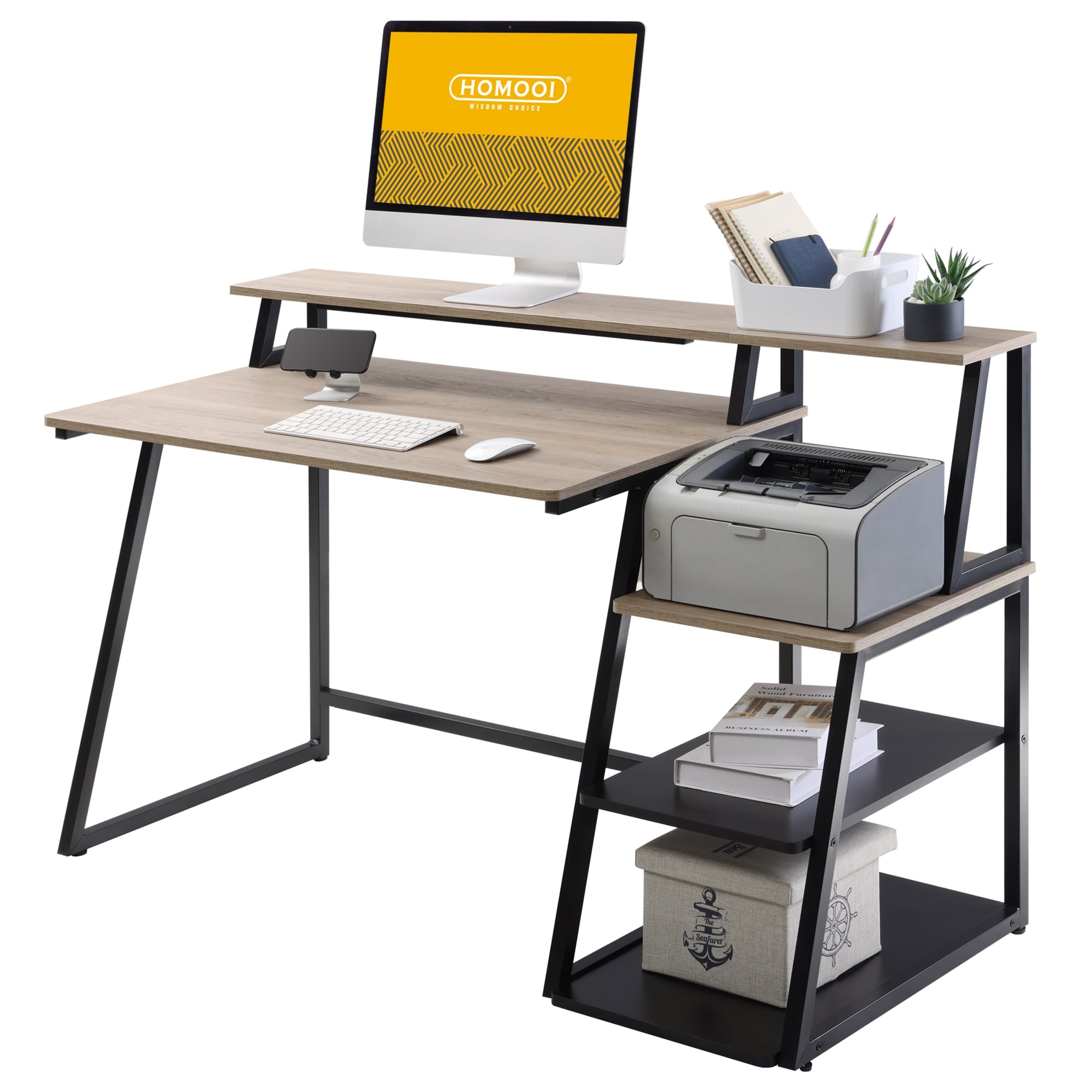 GZMR SM-H01B5130P Home Office Computer Desk 39.9-in Multiple Colors/Finishes Modern/Contemporary Computer Desk
