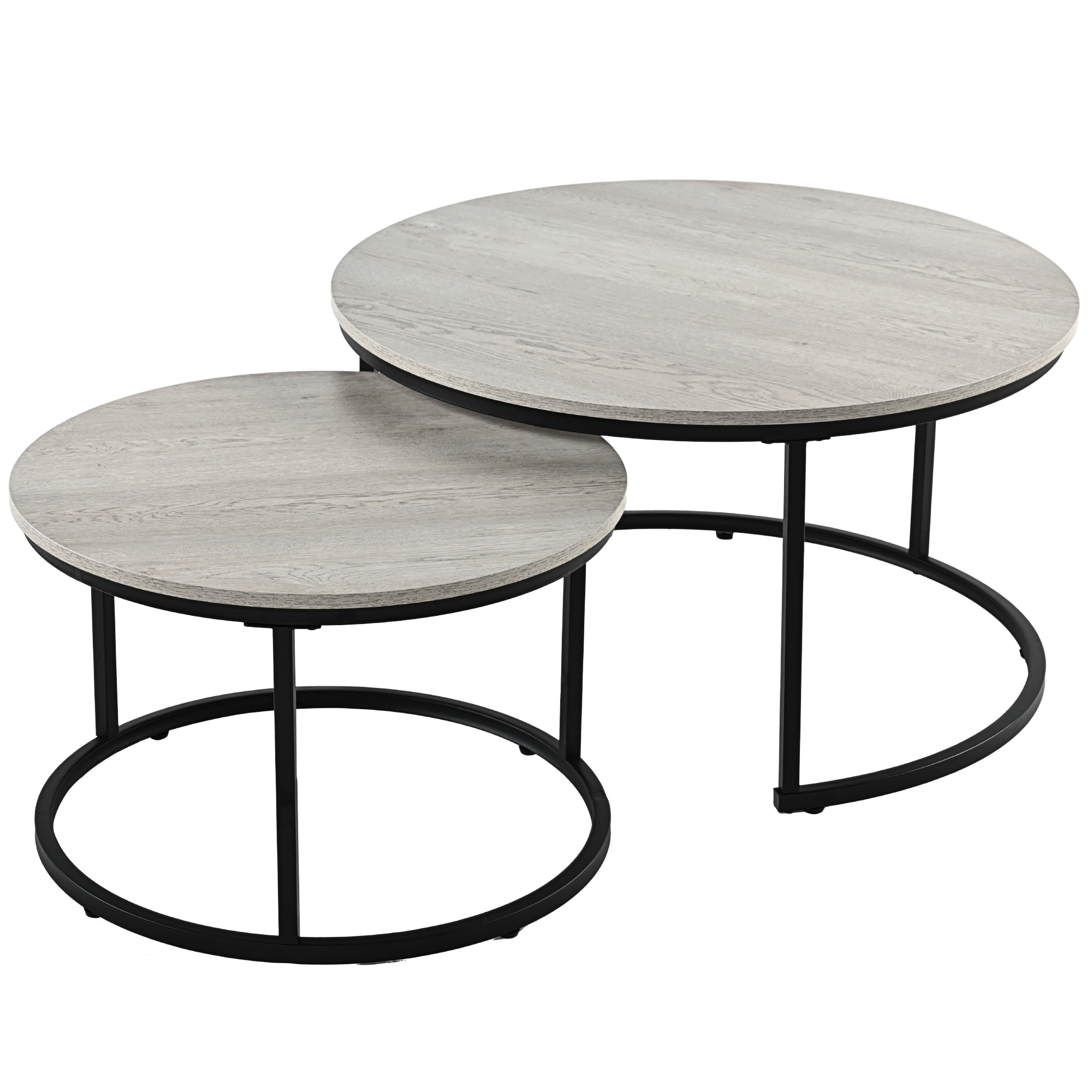  QTZ31G01-A-LW1 Gray MDF Modern Coffee Table