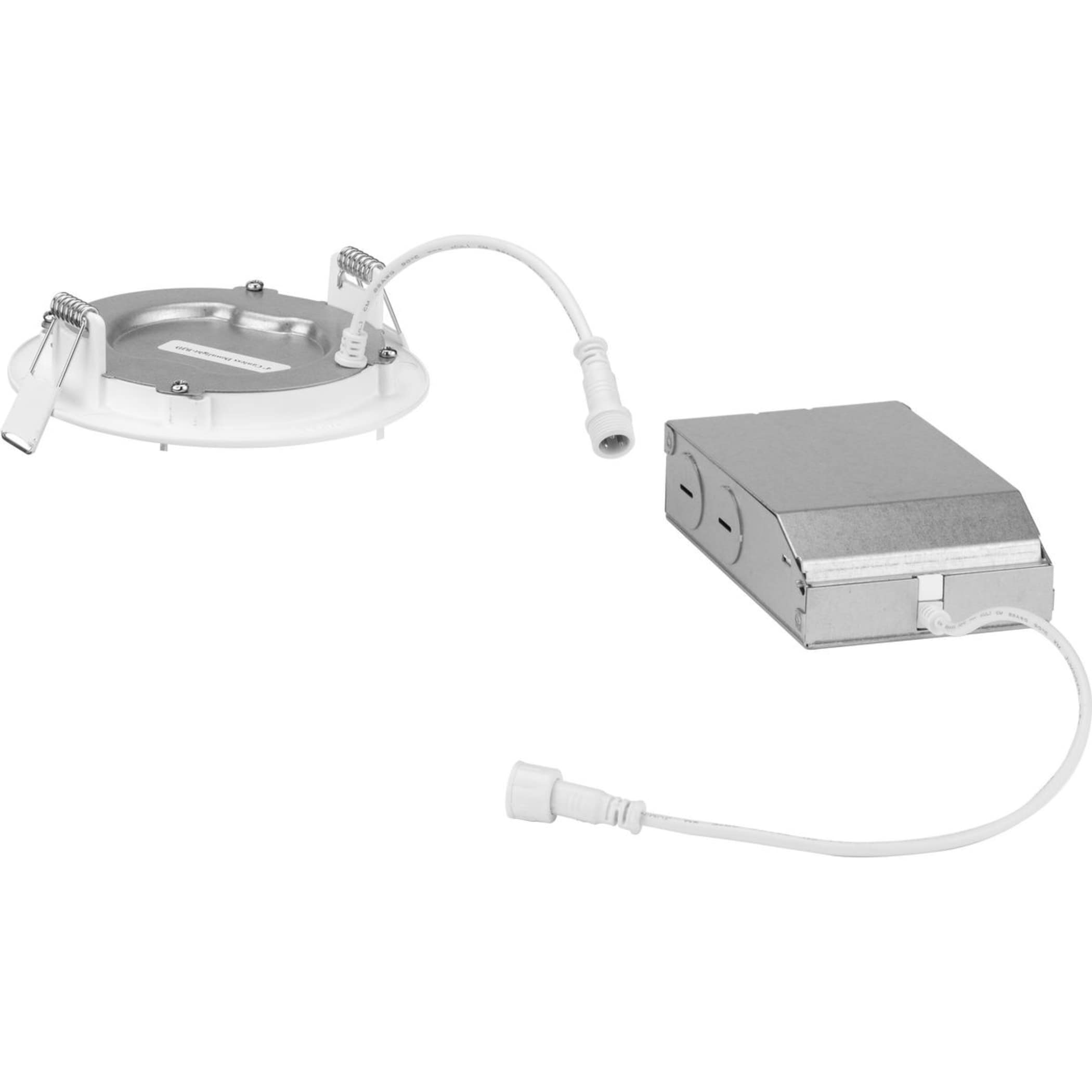 Everlume 4-Inch Satin White Aluminum LED Recessed Downlight
