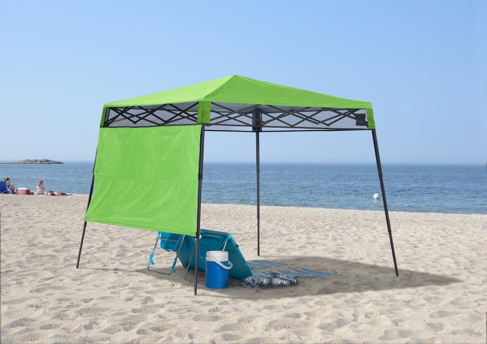Quik Shade 6-ft x 6-ft Square Bright Green Pop-up Canopy at
