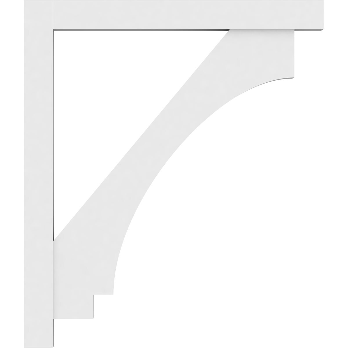 Ekena Millwork BKTP03X36X36IMP05 Exterior-Brackets-Braces - View #3