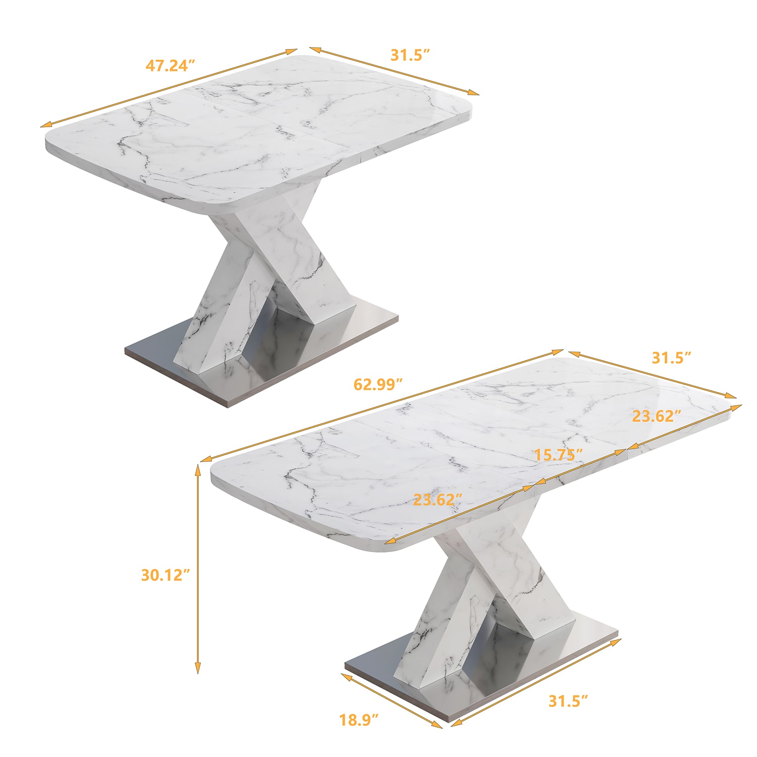 SINOFURN SYA010293BN Dining-Tables - View #16