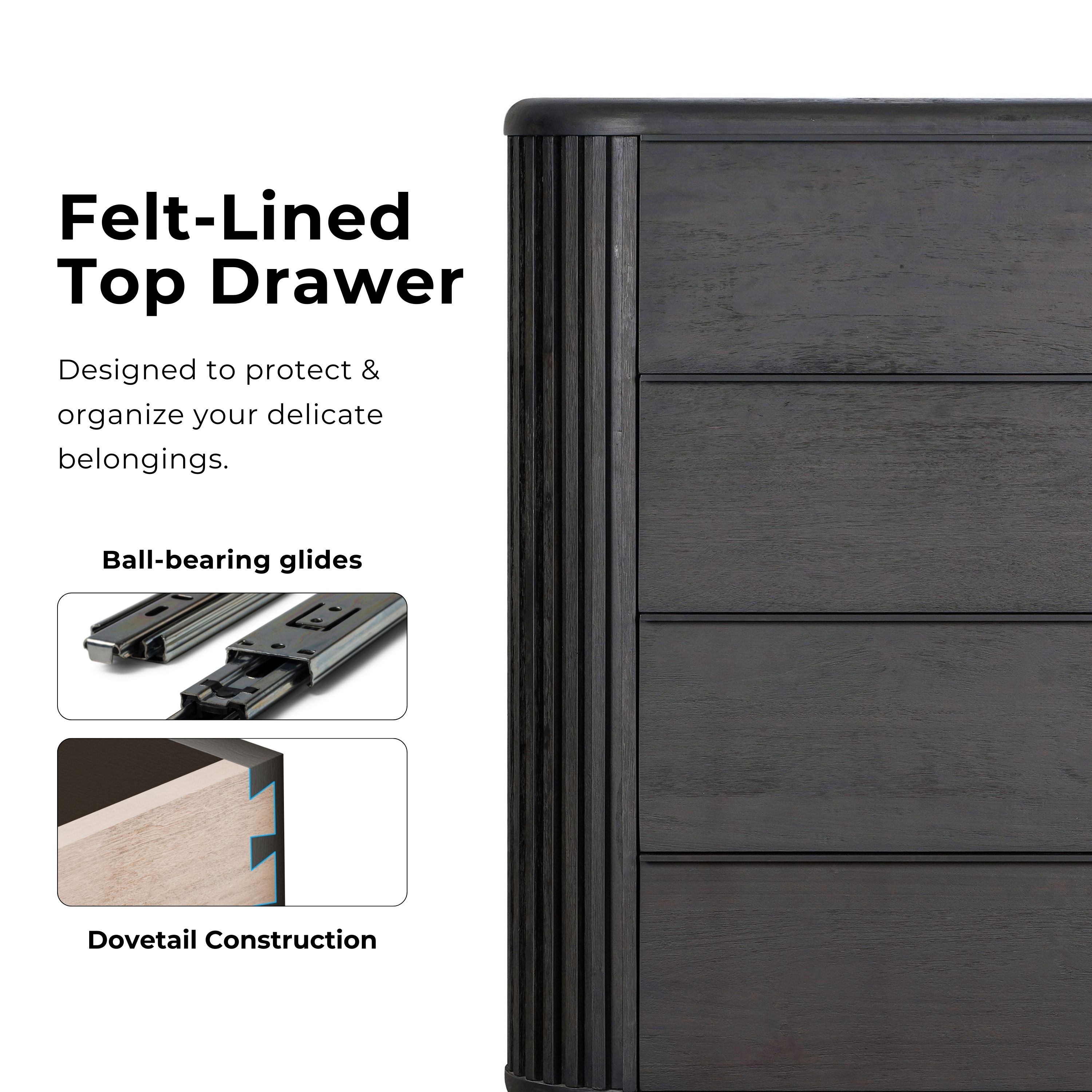 Furniture of America IDF-73000BK-C dressers - View #8