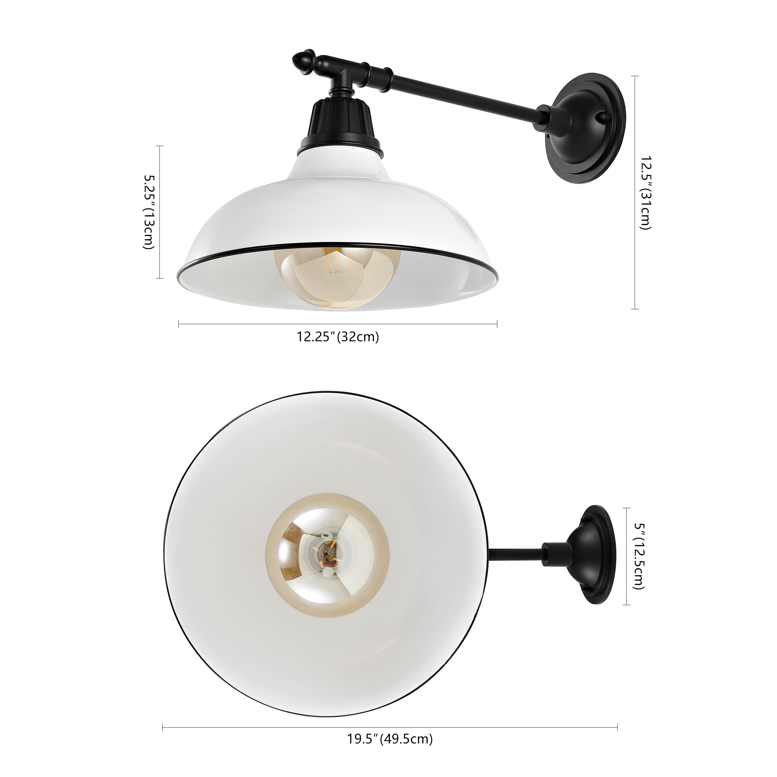 JONATHAN  Y JYL7615A Outdoor-Wall-Lighting - View #4