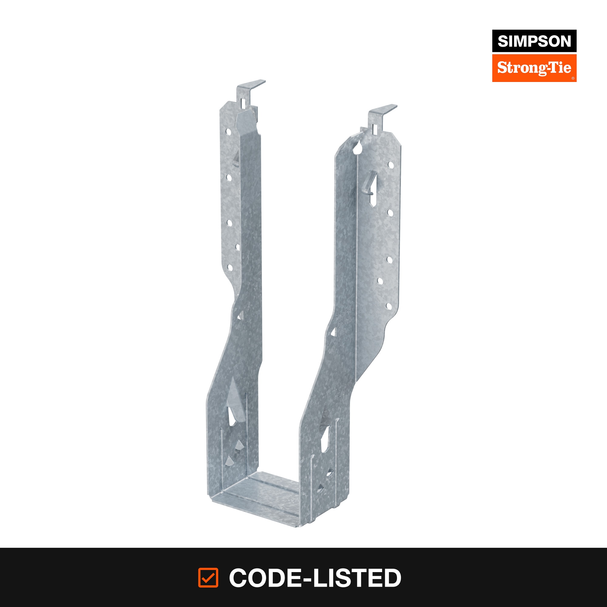Simpson Strong-Tie IUS 2-1/2-in x 9-1/2-in Single 18 -Gauge G90 galvanized Face mount joist hanger