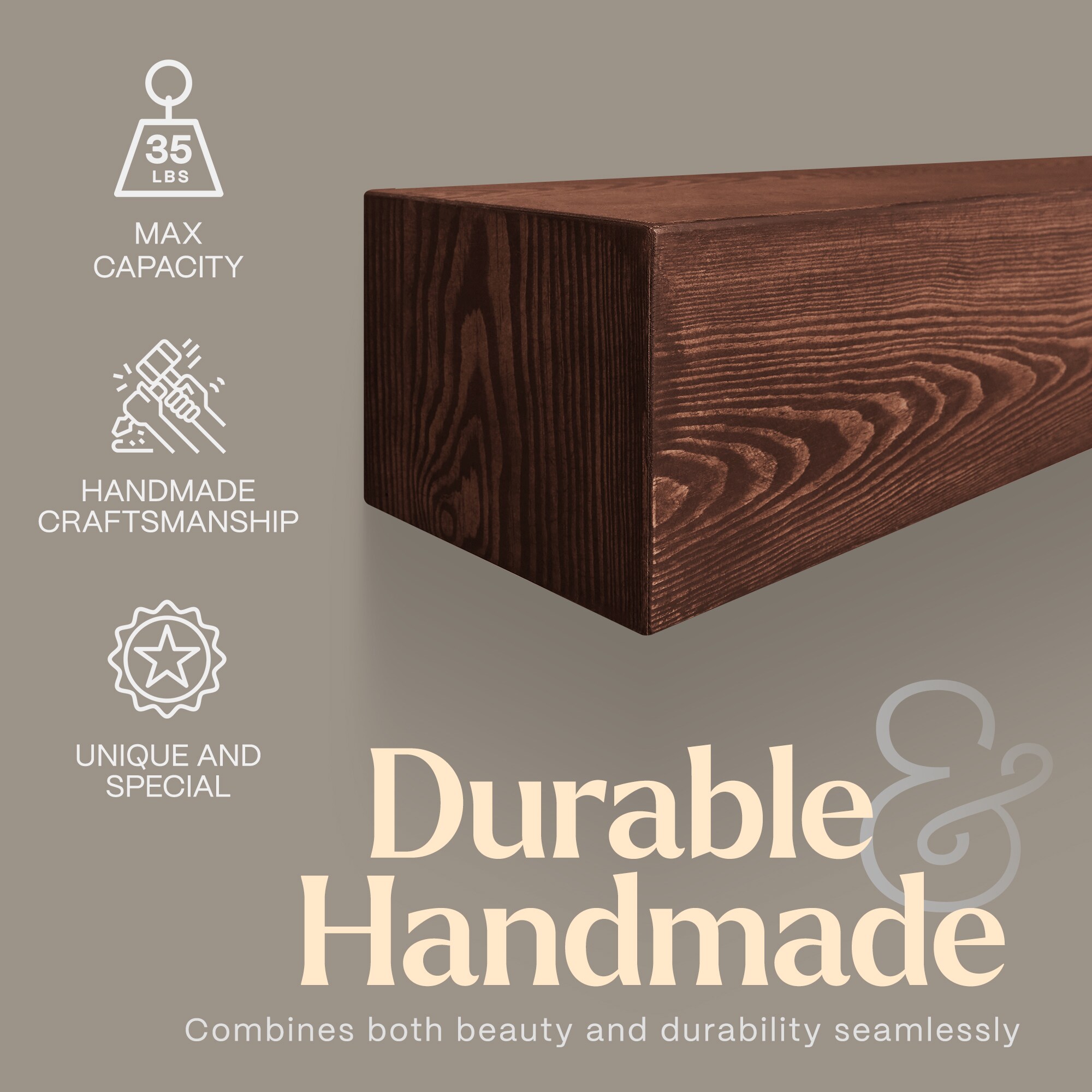 Luxe Surface Group 82 DARK Mantel-Shelves - View #8