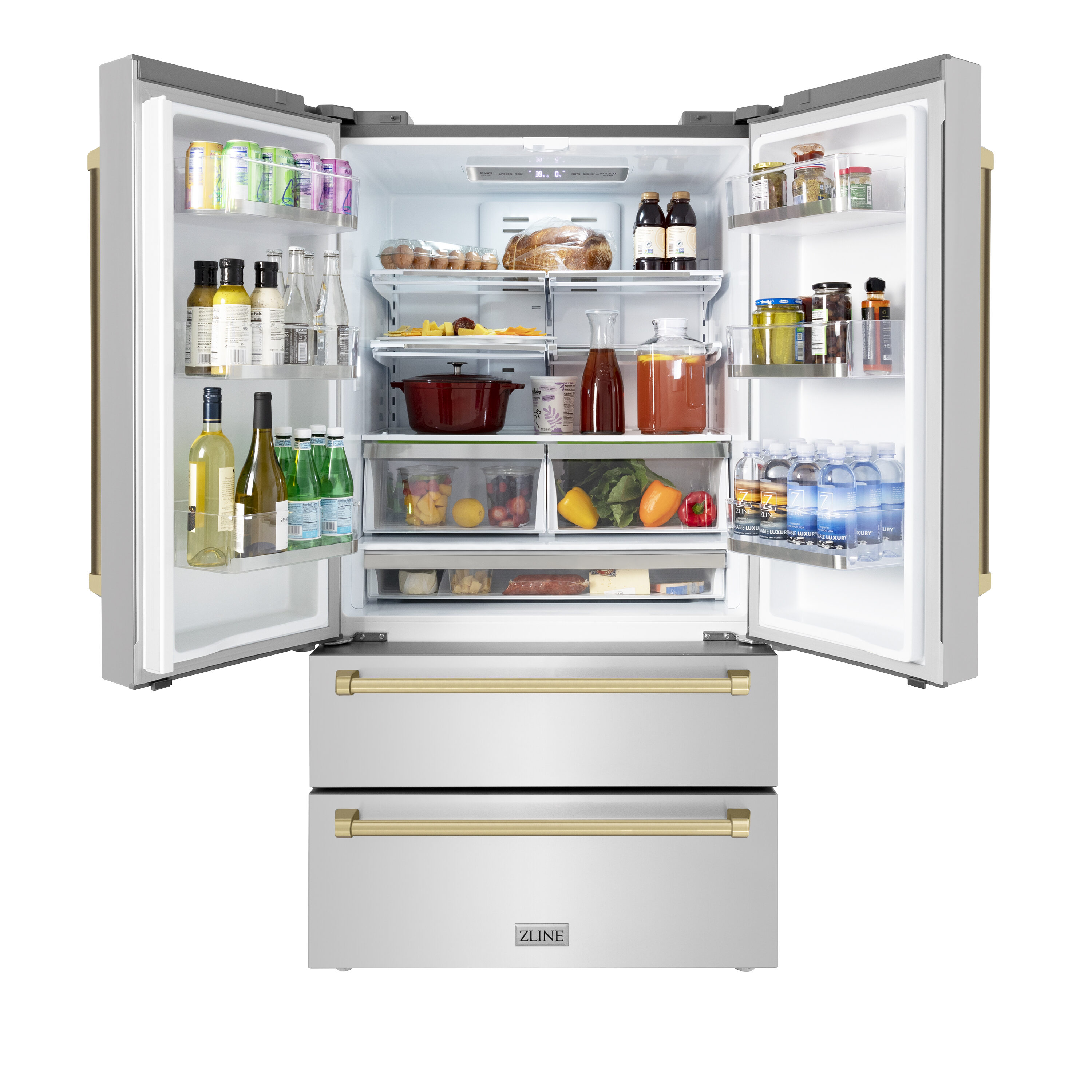ZLINE KITCHEN & BATH RFMZ-36-CB French-Door-Refrigerators - View #2