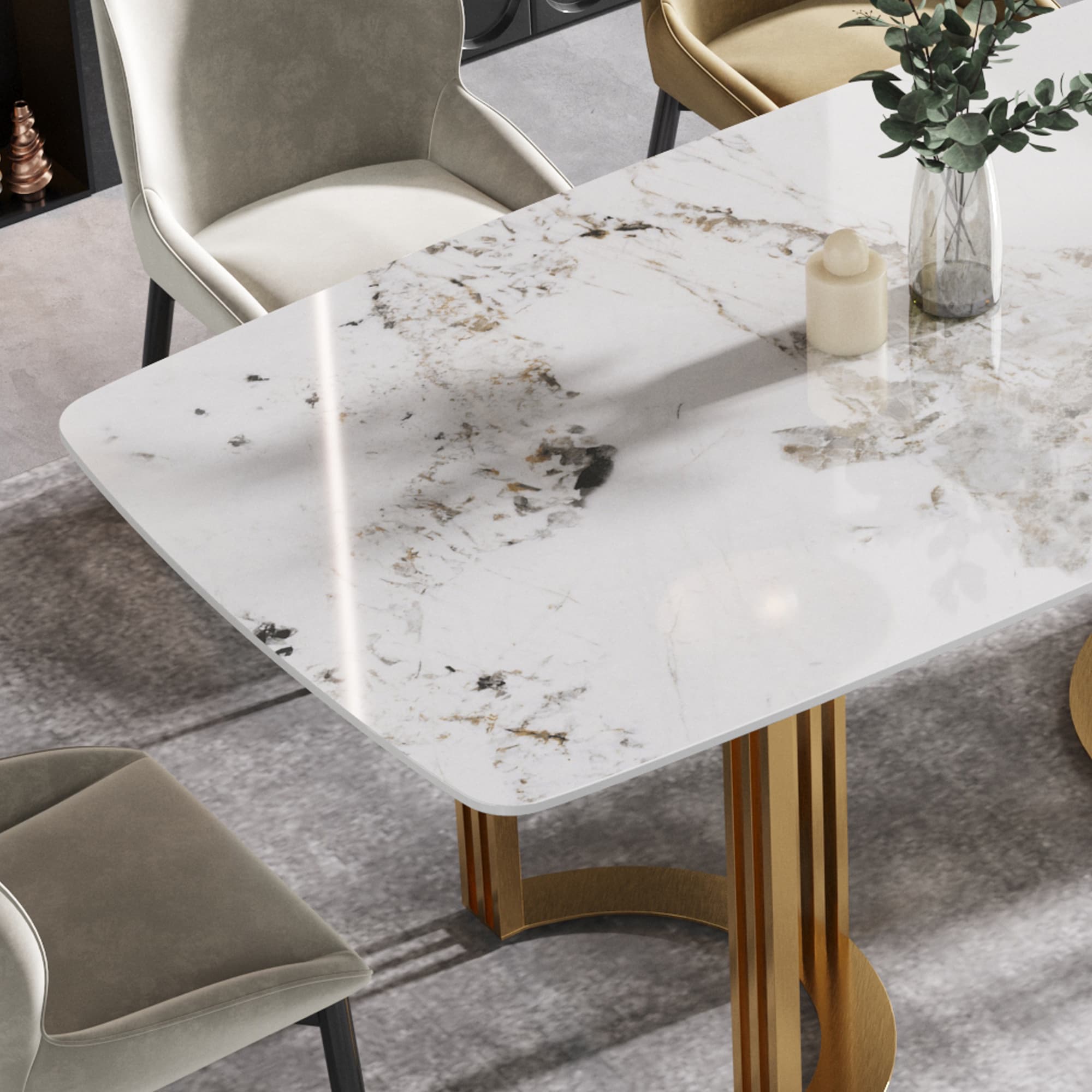 LIVIZA GIZ-AT1063WT Dining-Tables - View #7