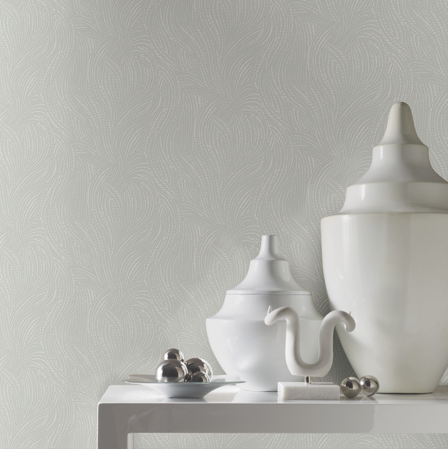 York Wallcoverings OS4304 Modern Nature 2nd Edition 60.8-Sq. Feet Gray Non-woven Abstract Unpasted Wallpaper