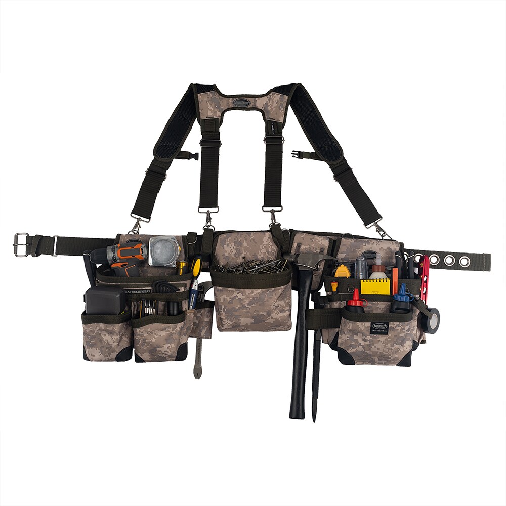 Bucket Boss 3-BAG Digital Camo Framer Polyester Suspension Tool Rig in ...