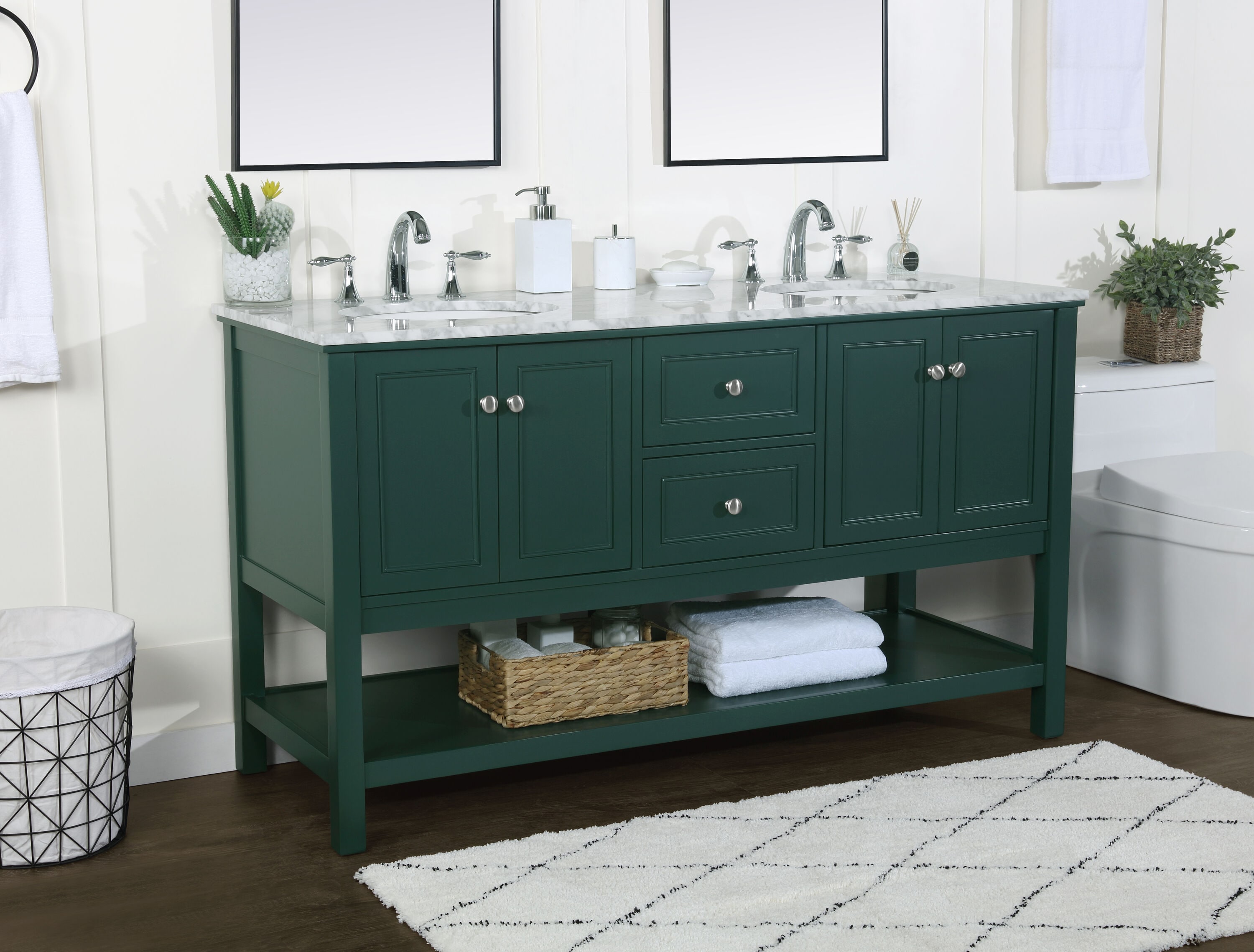 Elegant Decor HF81180DGN Bath-Vanity-Combo - View #3