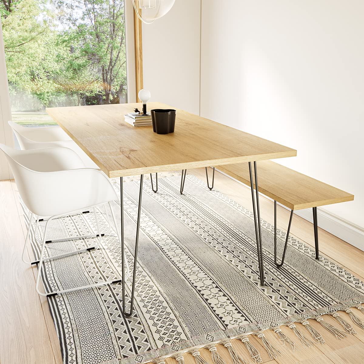 Numhew NHBEN46904 Wood-Table-Legs - View #6