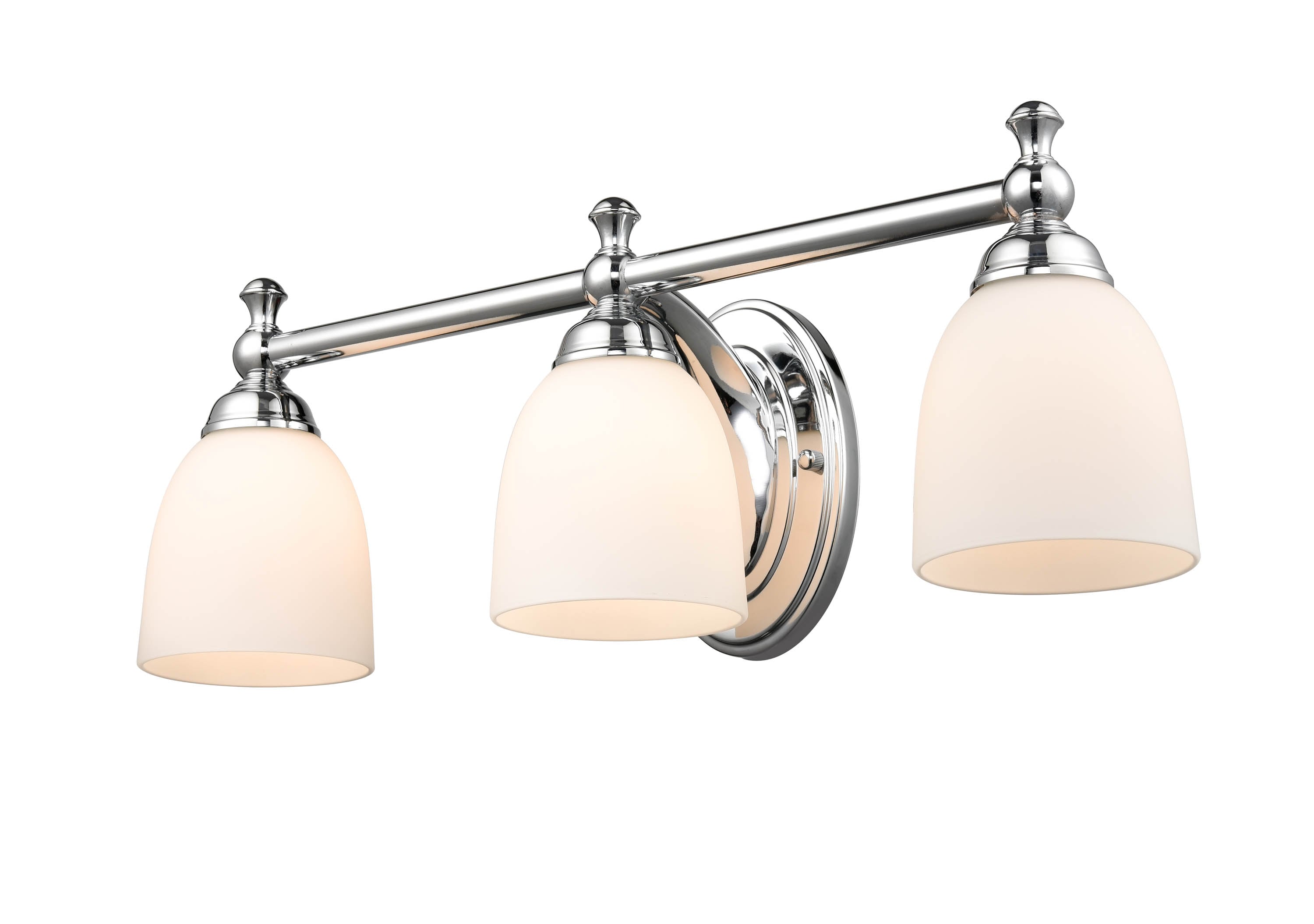 Millennium Lighting Bathroom Vanity Light 21.5-in 3-Light Polished ...