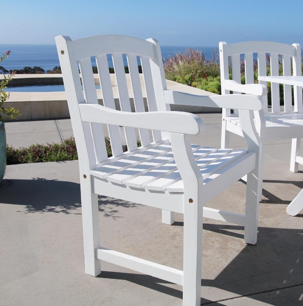 VIFAH Bradley 7-Piece White Frame Patio Set with at Lowes.com