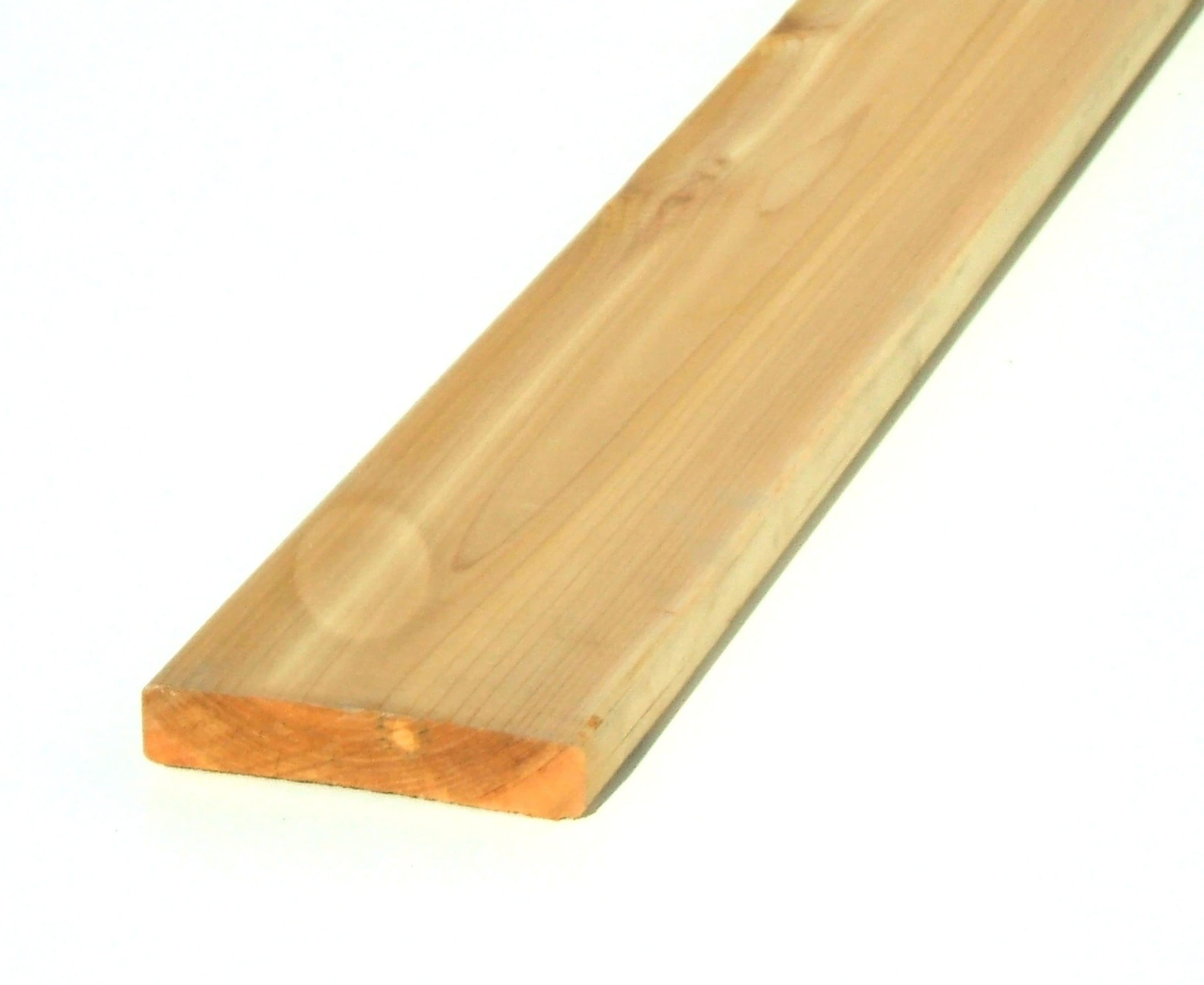 1/4 in. x 3.5 in. x 8 ft. Cedar Board V-Plank (6 per Package; 24 Packages per Pallet) 8203015
