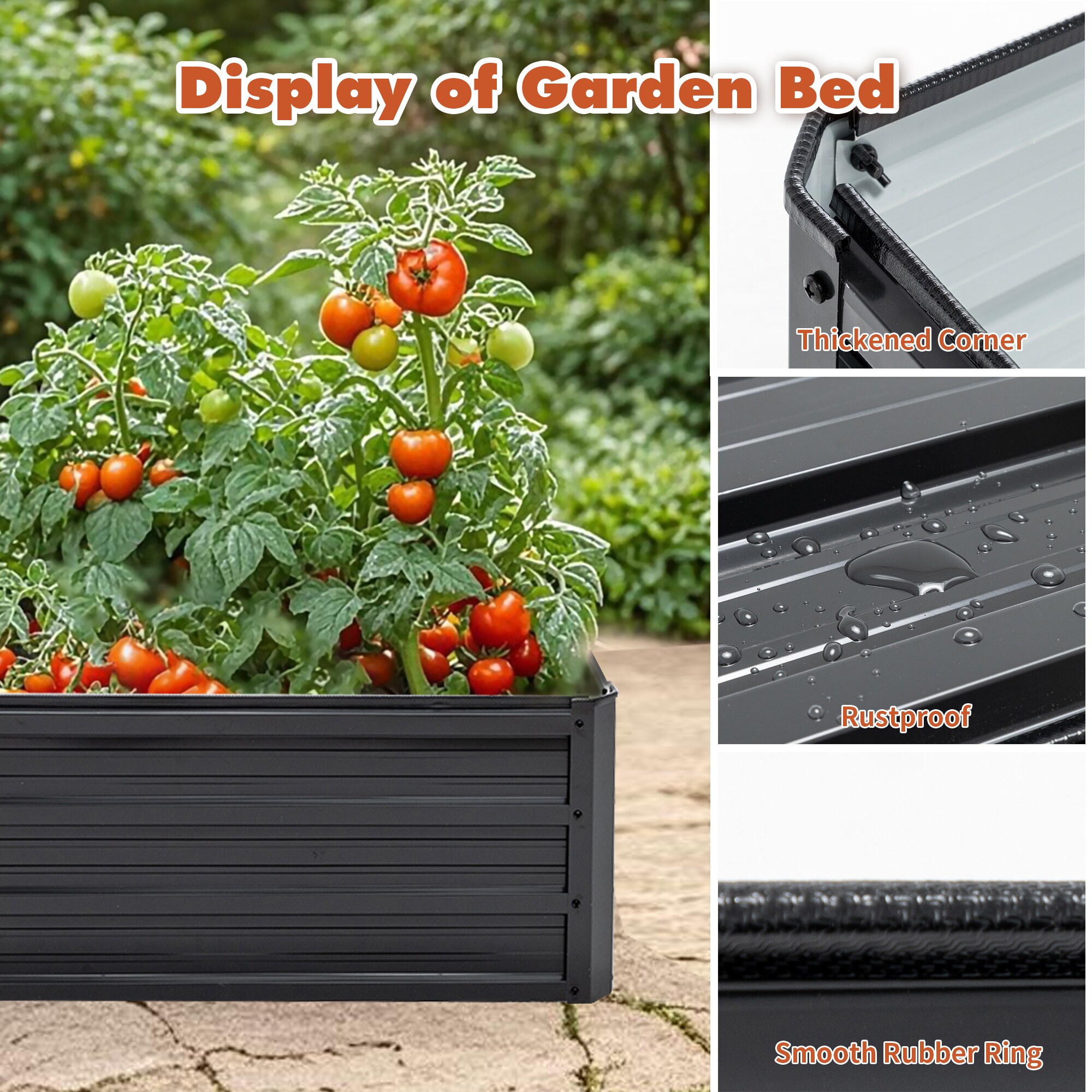 Gaierptone CRXMR7XHPW9 Raised-Garden-Beds - View #4