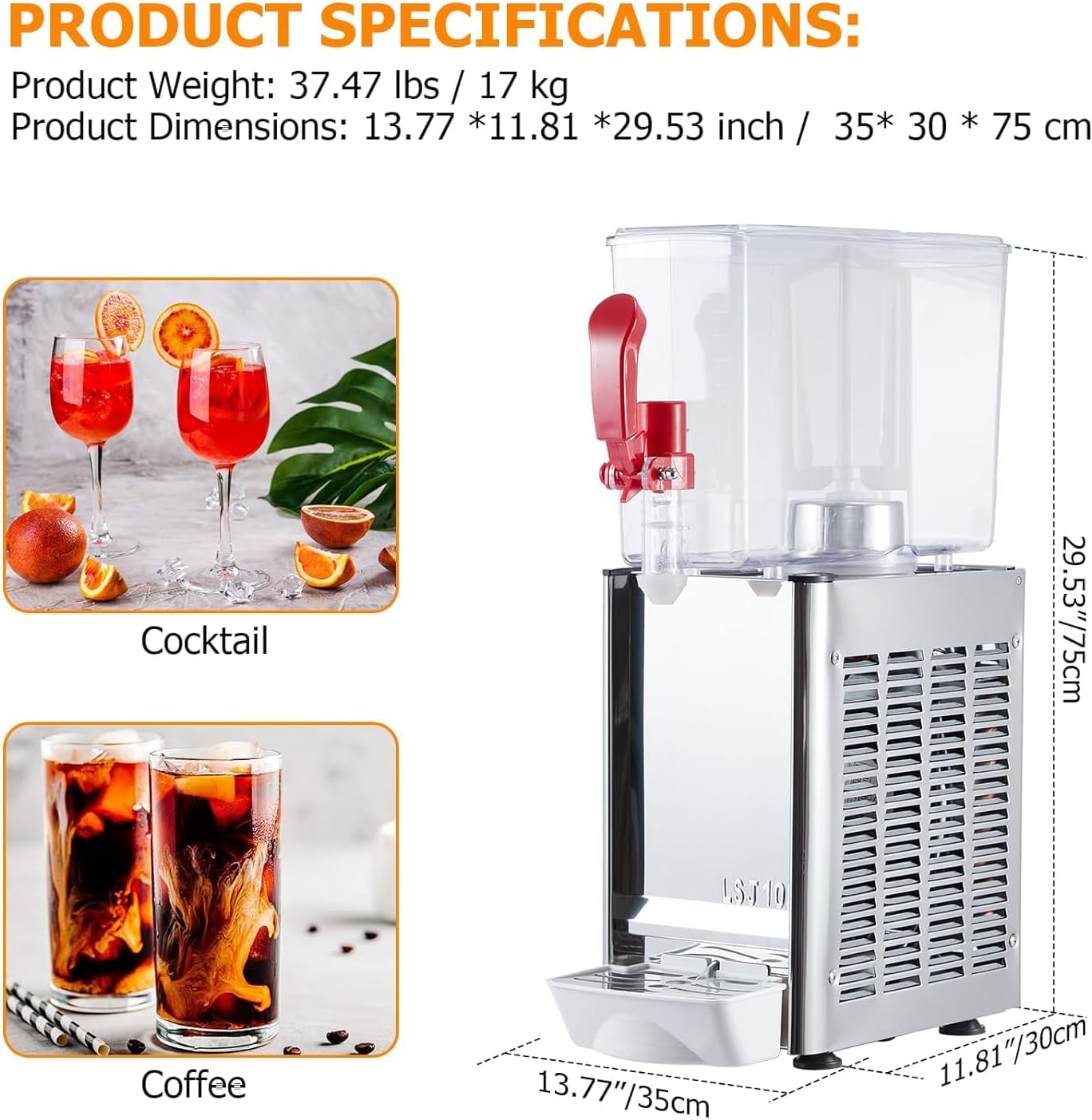 Garvee OYF-PHO-105M7F1J Frozen-Drink-Makers - View #6
