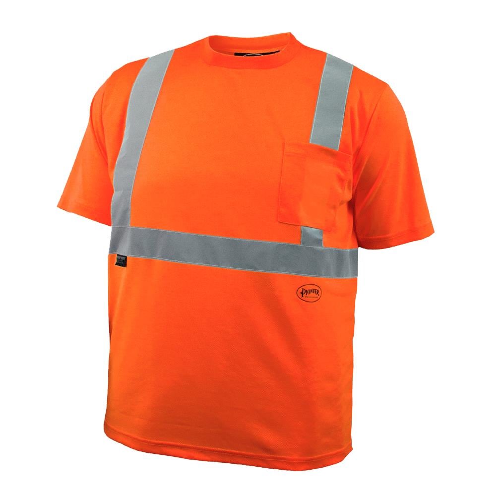 Safety Tees Working Man's HI-VIS Neon Yellow 2 Pack Walls XL_Short Sleeve  B 