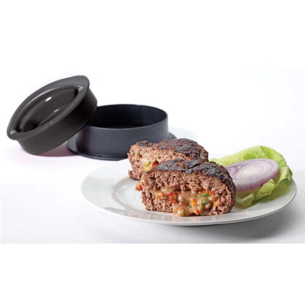 Cuisinart Smashed Burger Kit with Cast Iron Burger Press, Patty