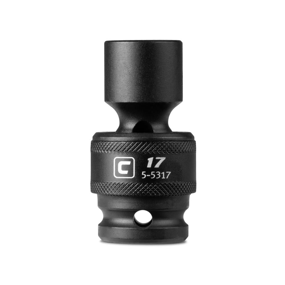 Capri Tools CP55317 Metric 1/2-in Drive 17mm 6-Point Impact Socket